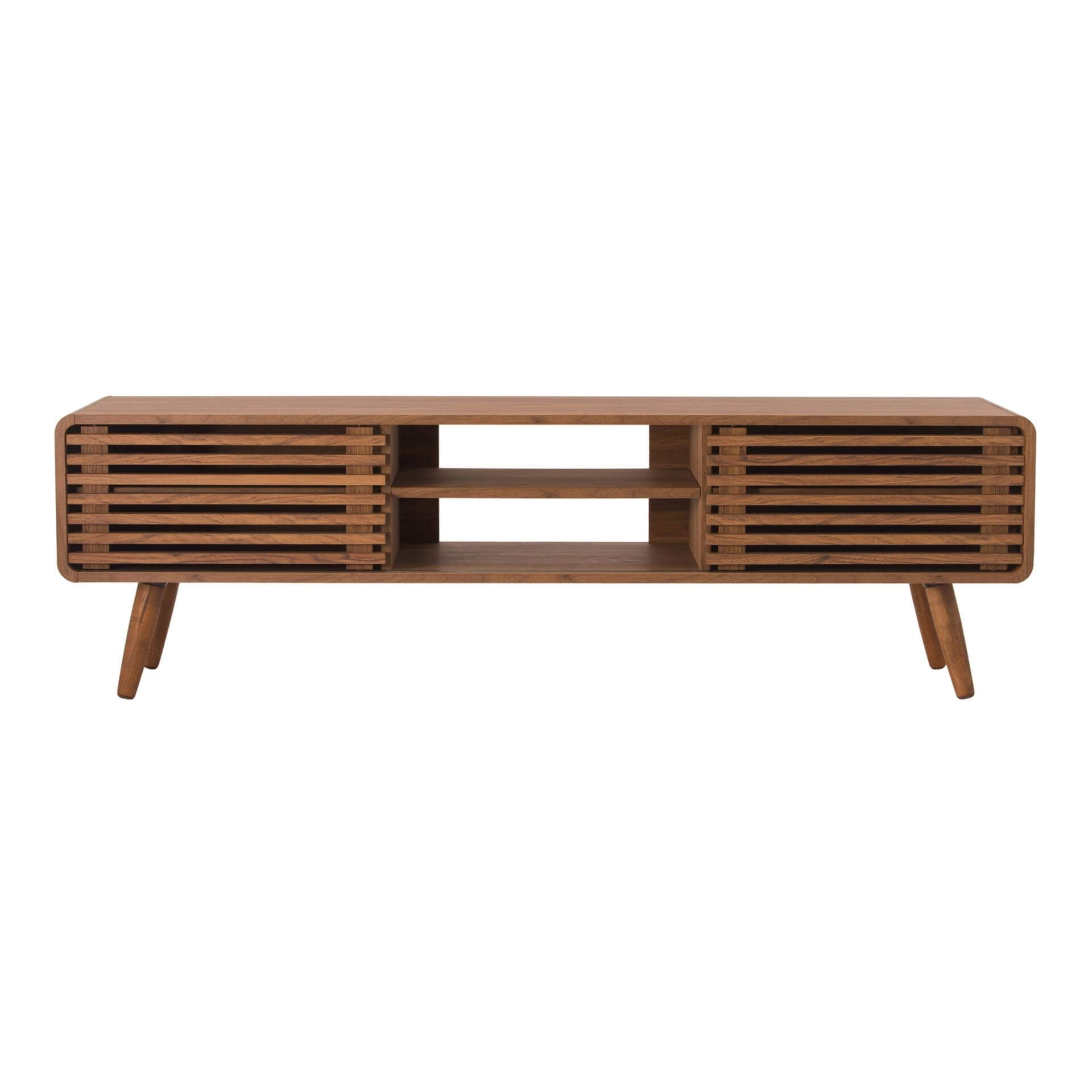 Wilson 58" KD Slat Low TV Stand