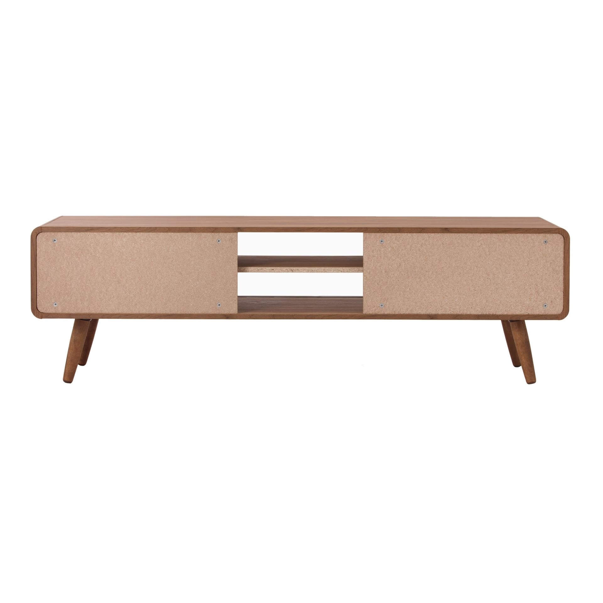 Wilson 58" KD Slat Low TV Stand