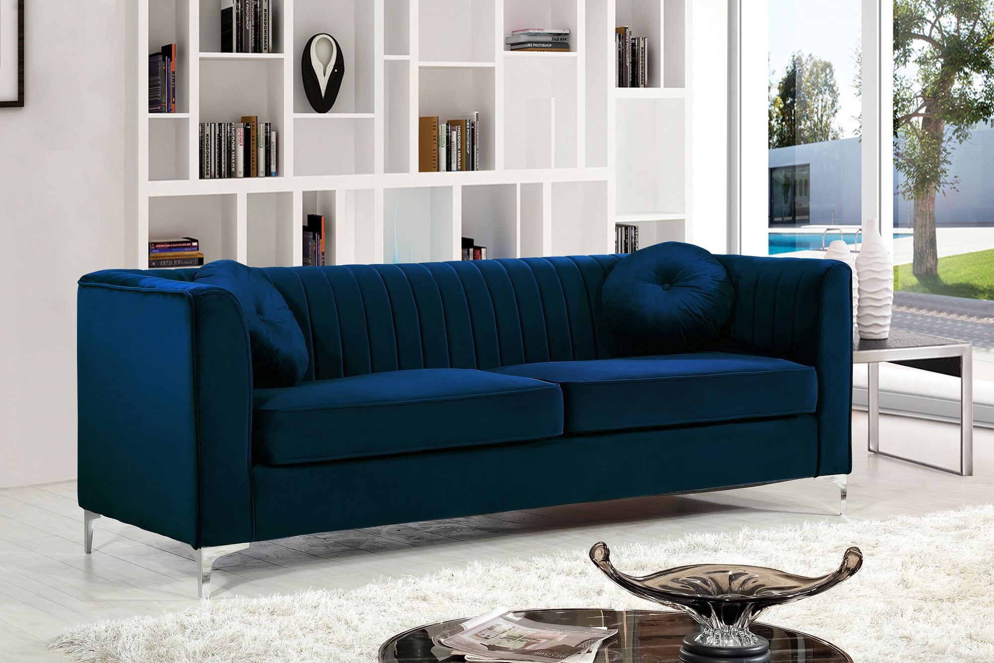 Isabelle Velvet Sofa