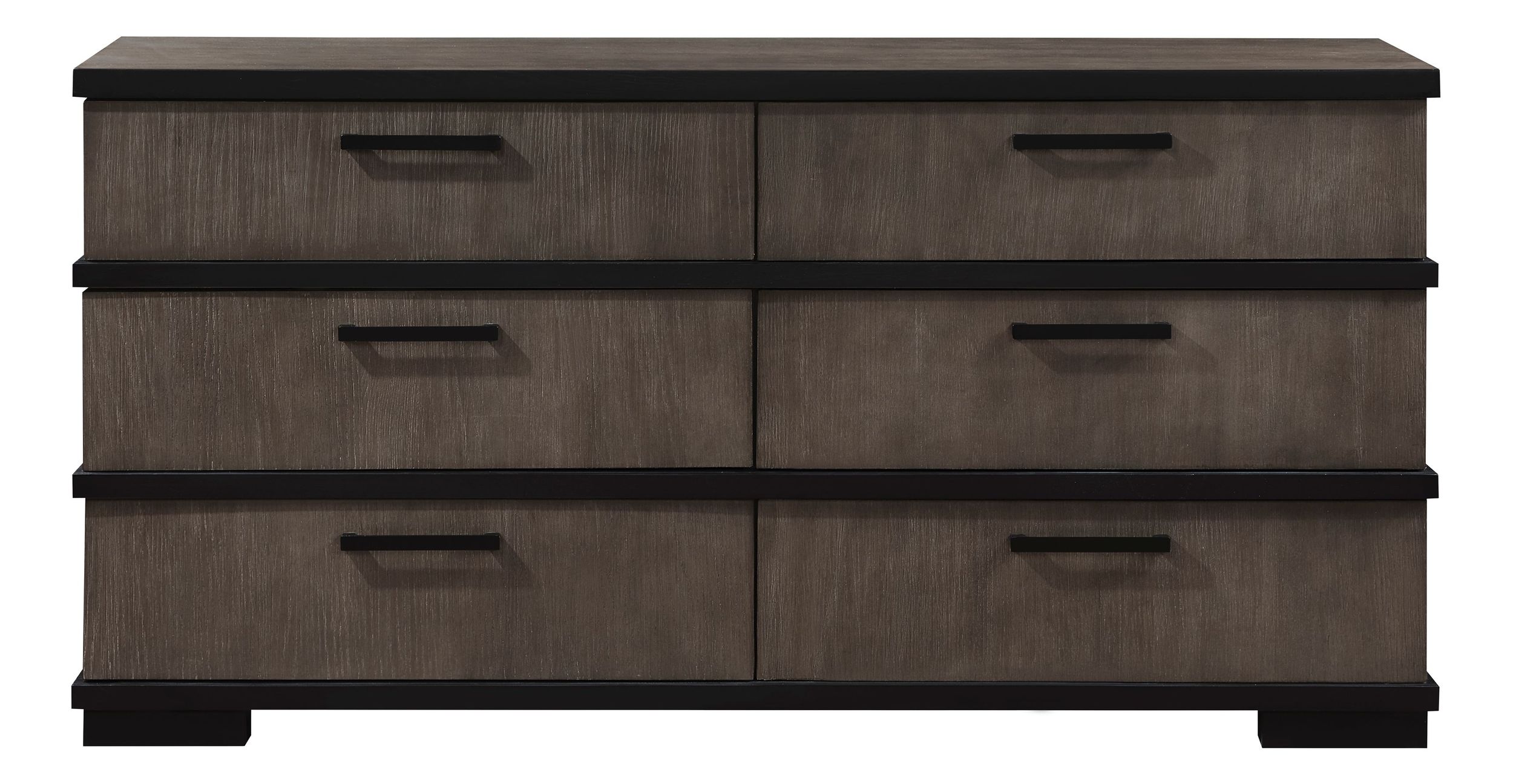 Acworth Wood/Wood Veneer Panel Bedroom Set with LED Lighting