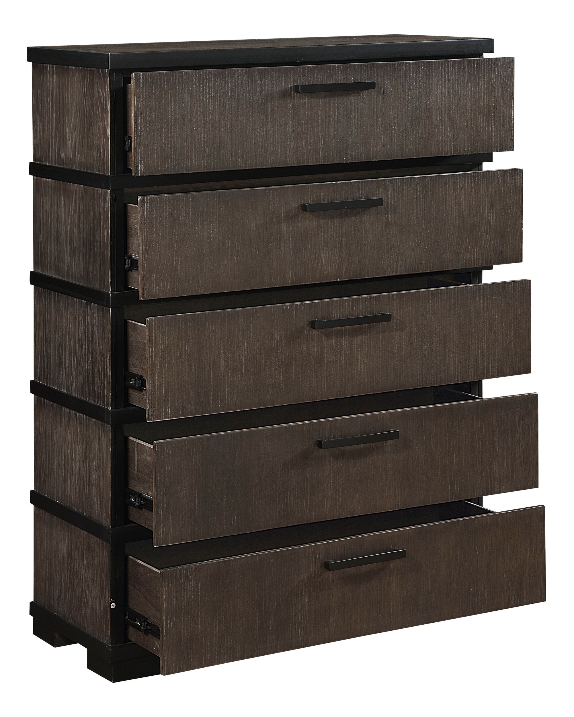 Acworth Wood/Wood Veneer 5-Drawer Chest