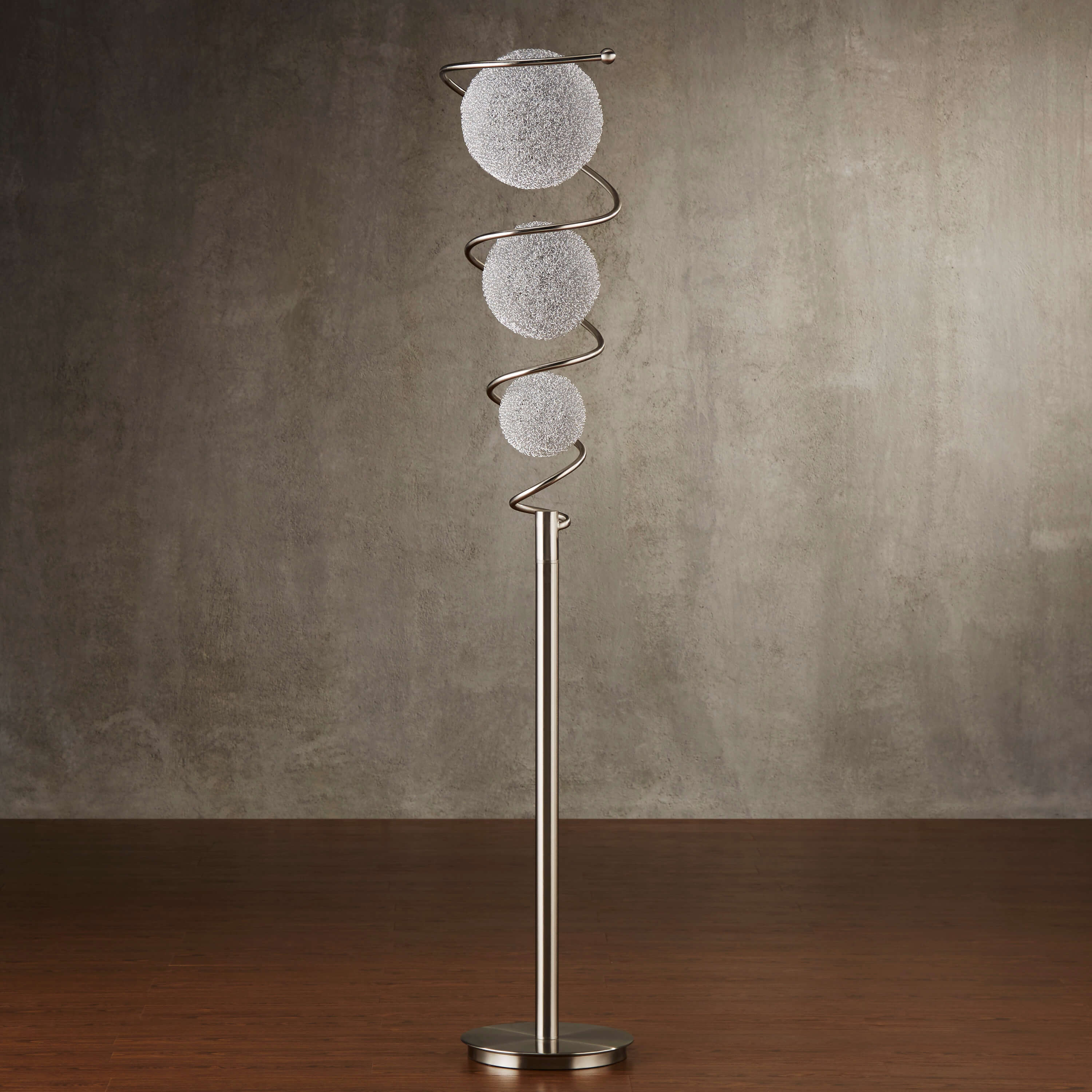 Diya Metal Floor Lamp by Homelegance