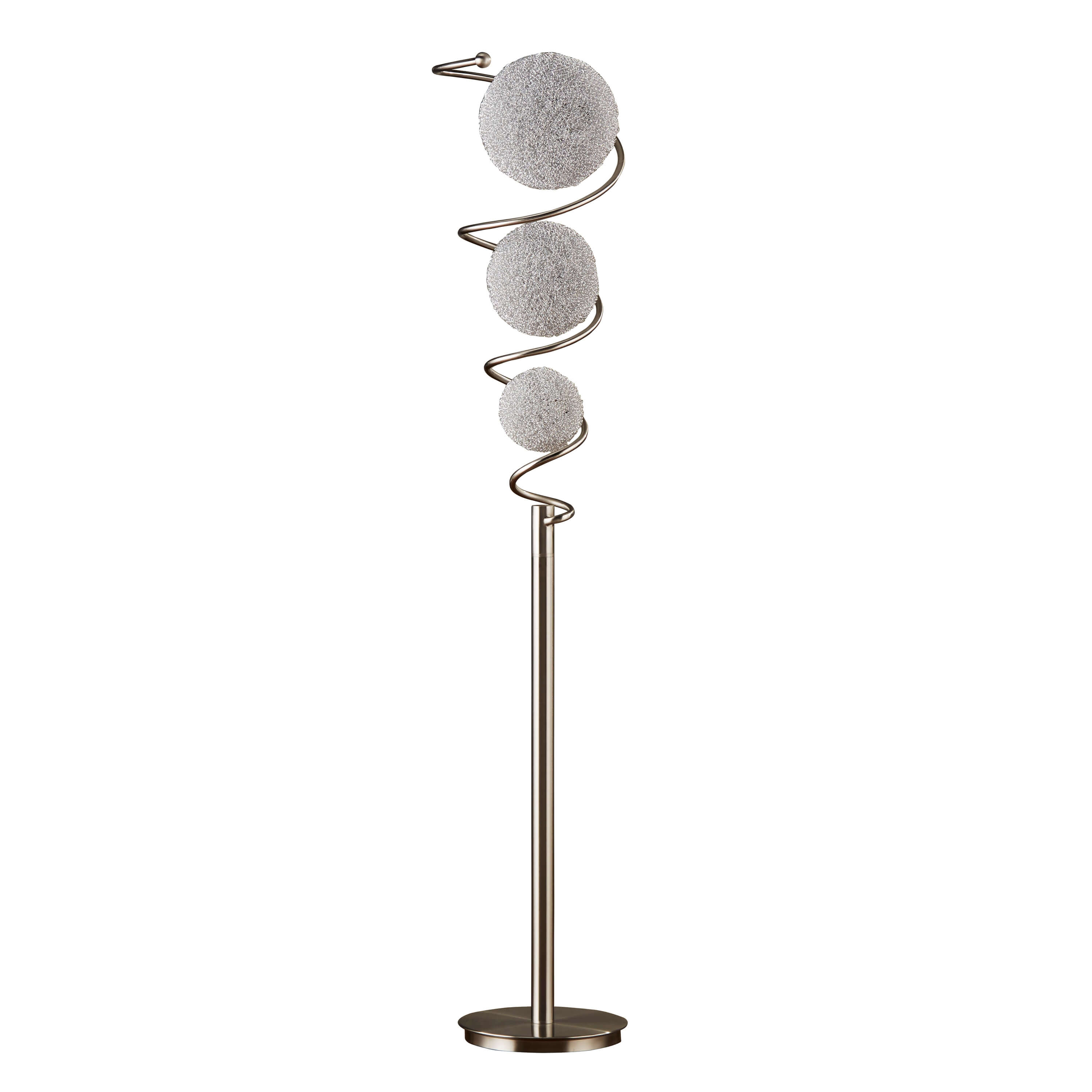 Diya Metal Floor Lamp by Homelegance