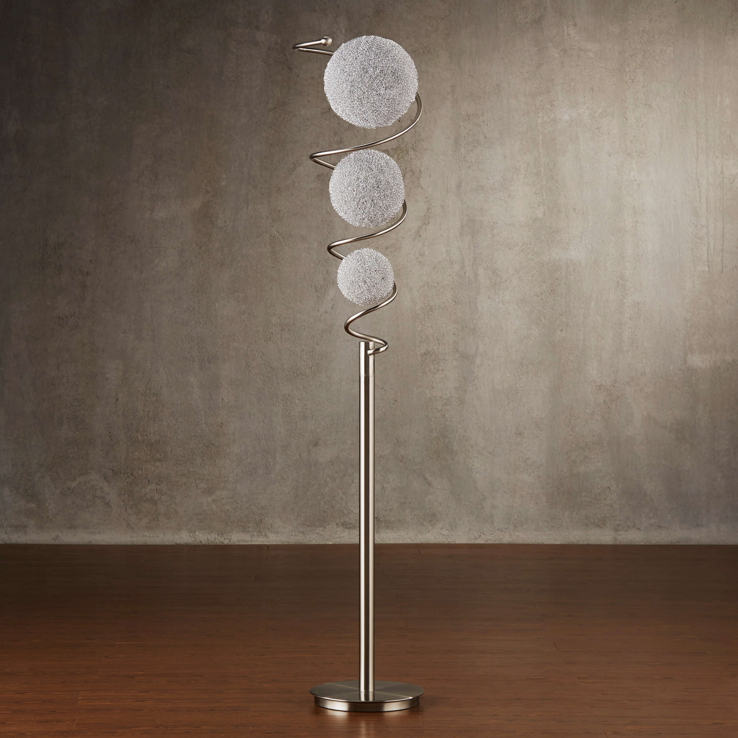 Diya Metal Floor Lamp by Homelegance