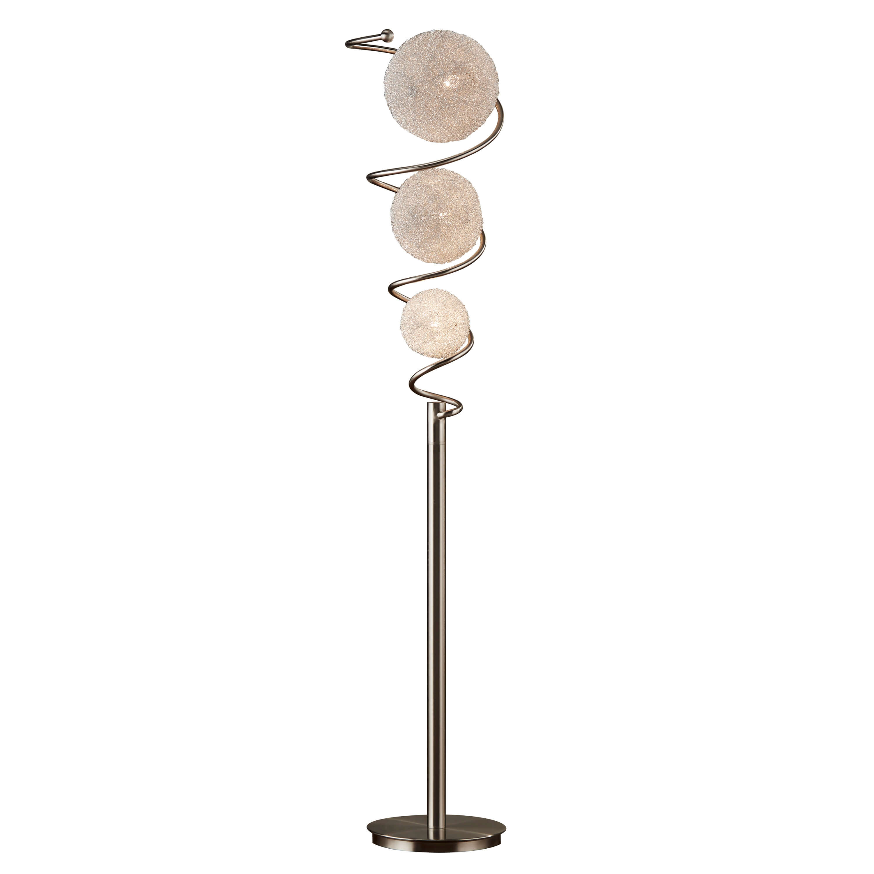 Diya Metal Floor Lamp by Homelegance