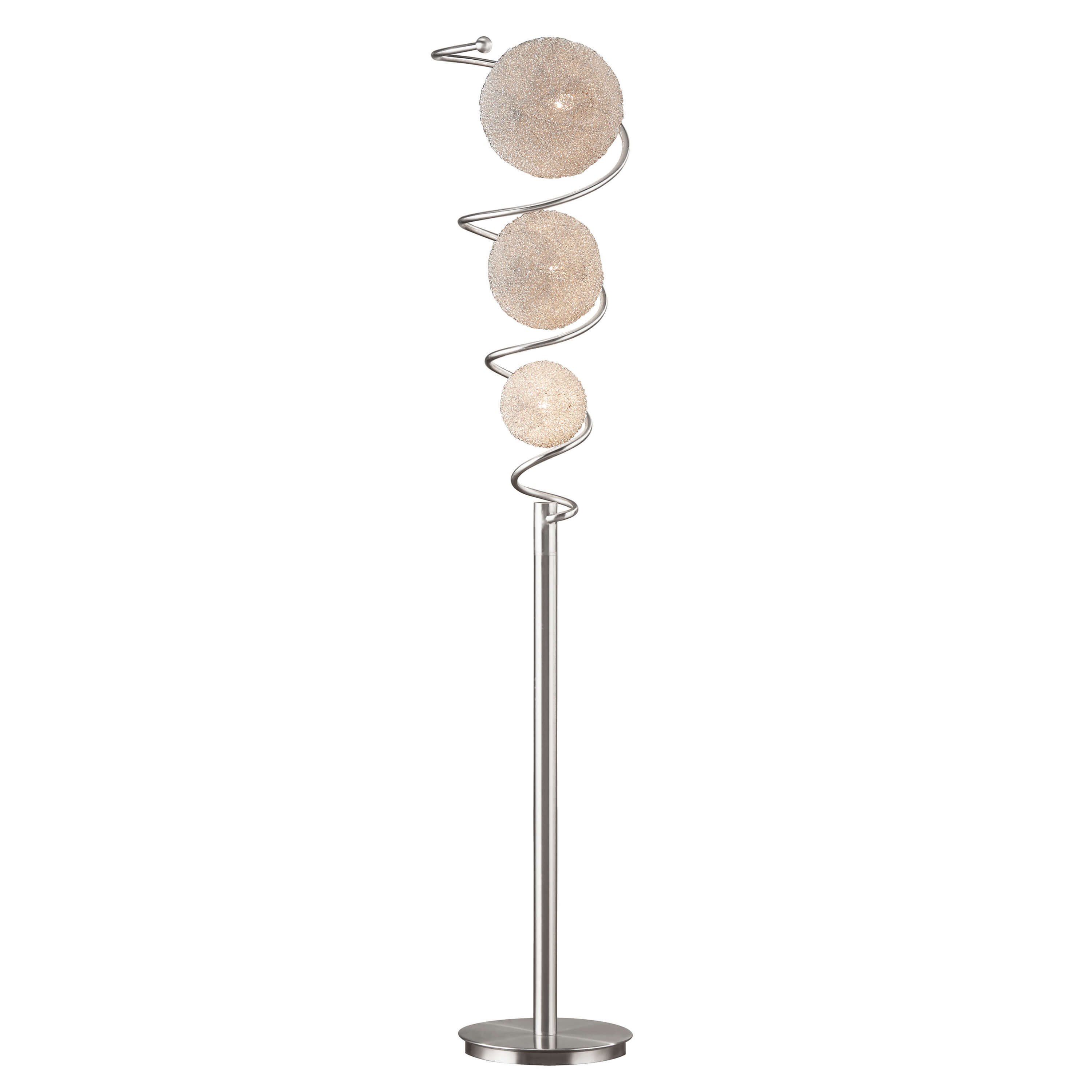 Diya Metal Floor Lamp by Homelegance