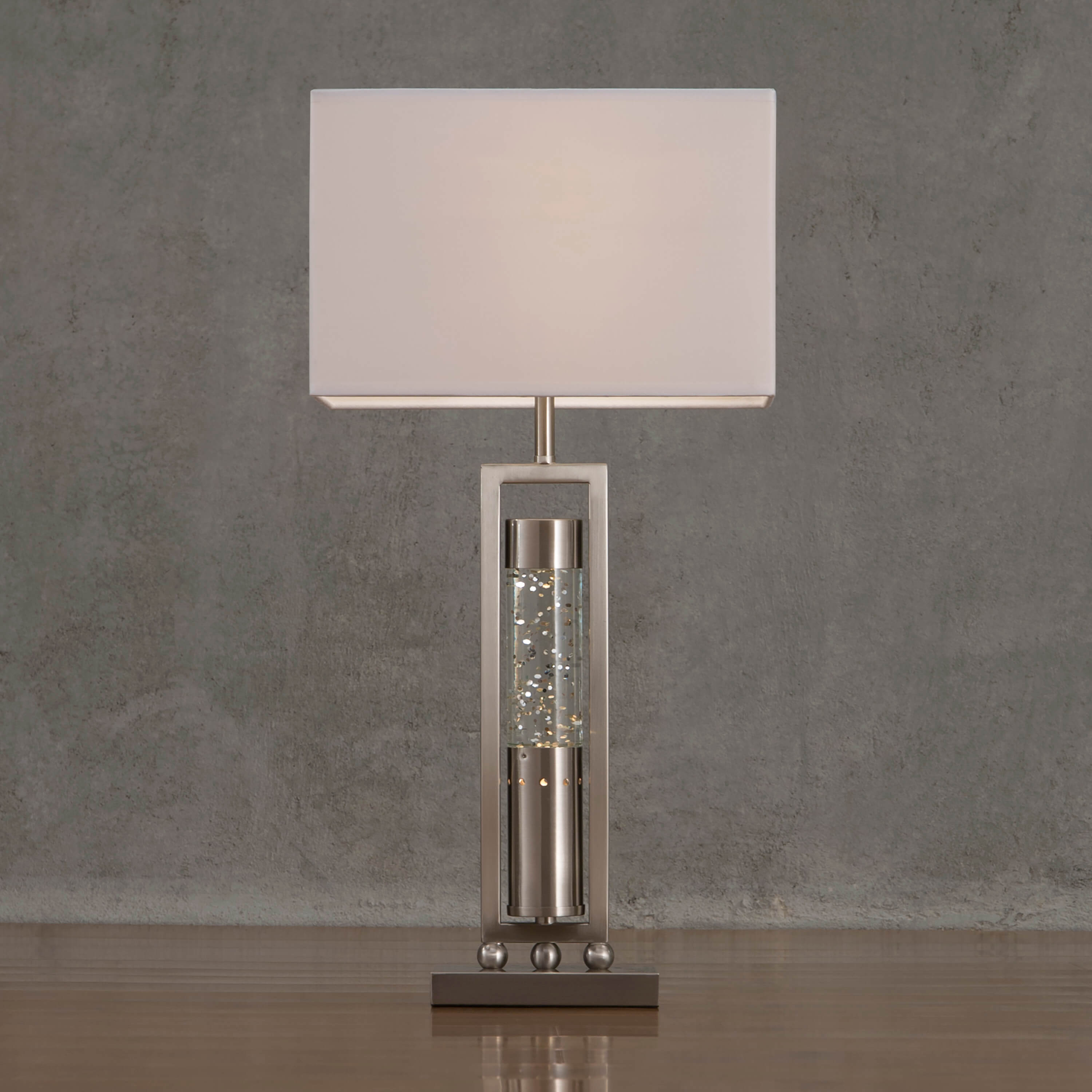 Elan Metal/Fabric Table Lamp by Homelegance