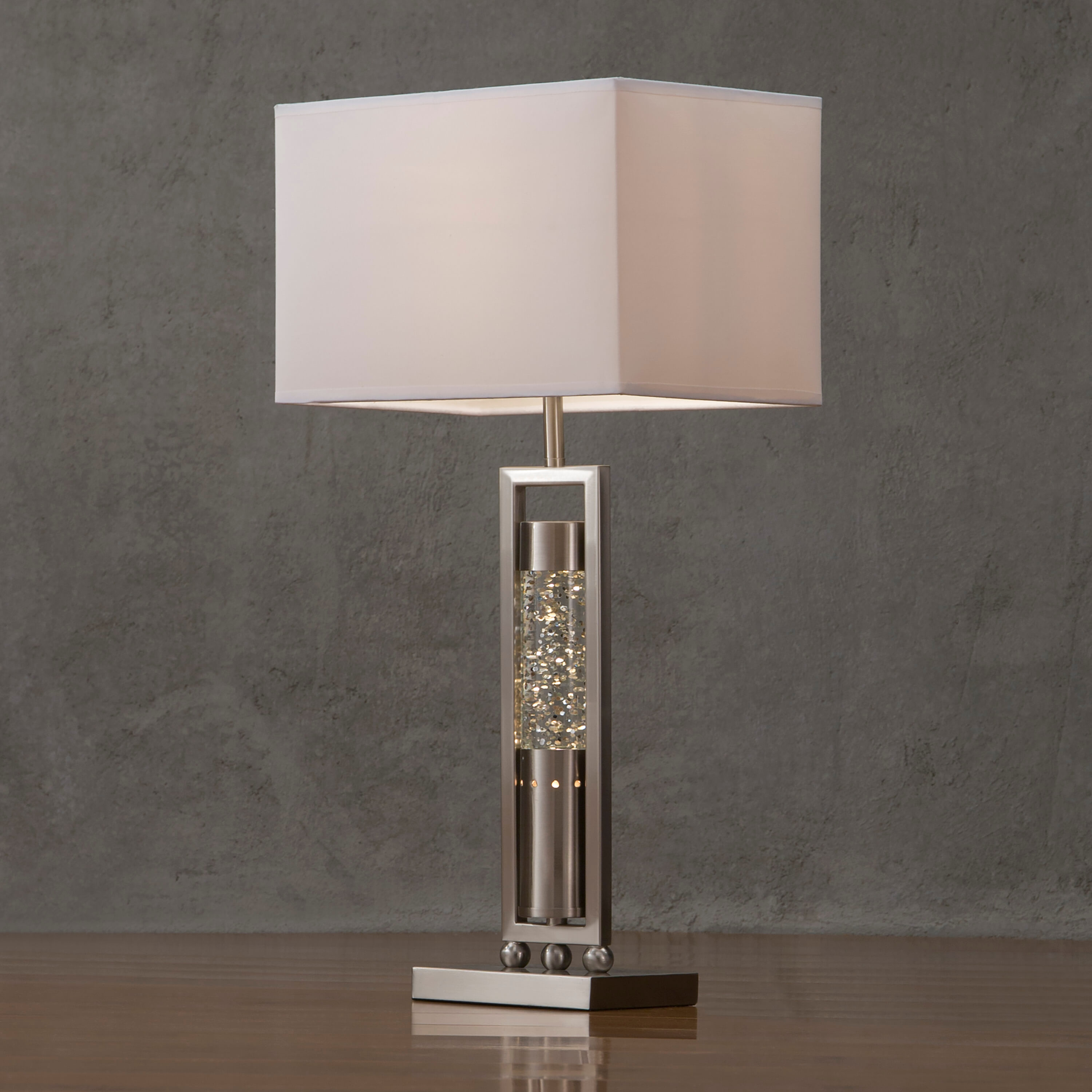 Elan Metal/Fabric Table Lamp by Homelegance
