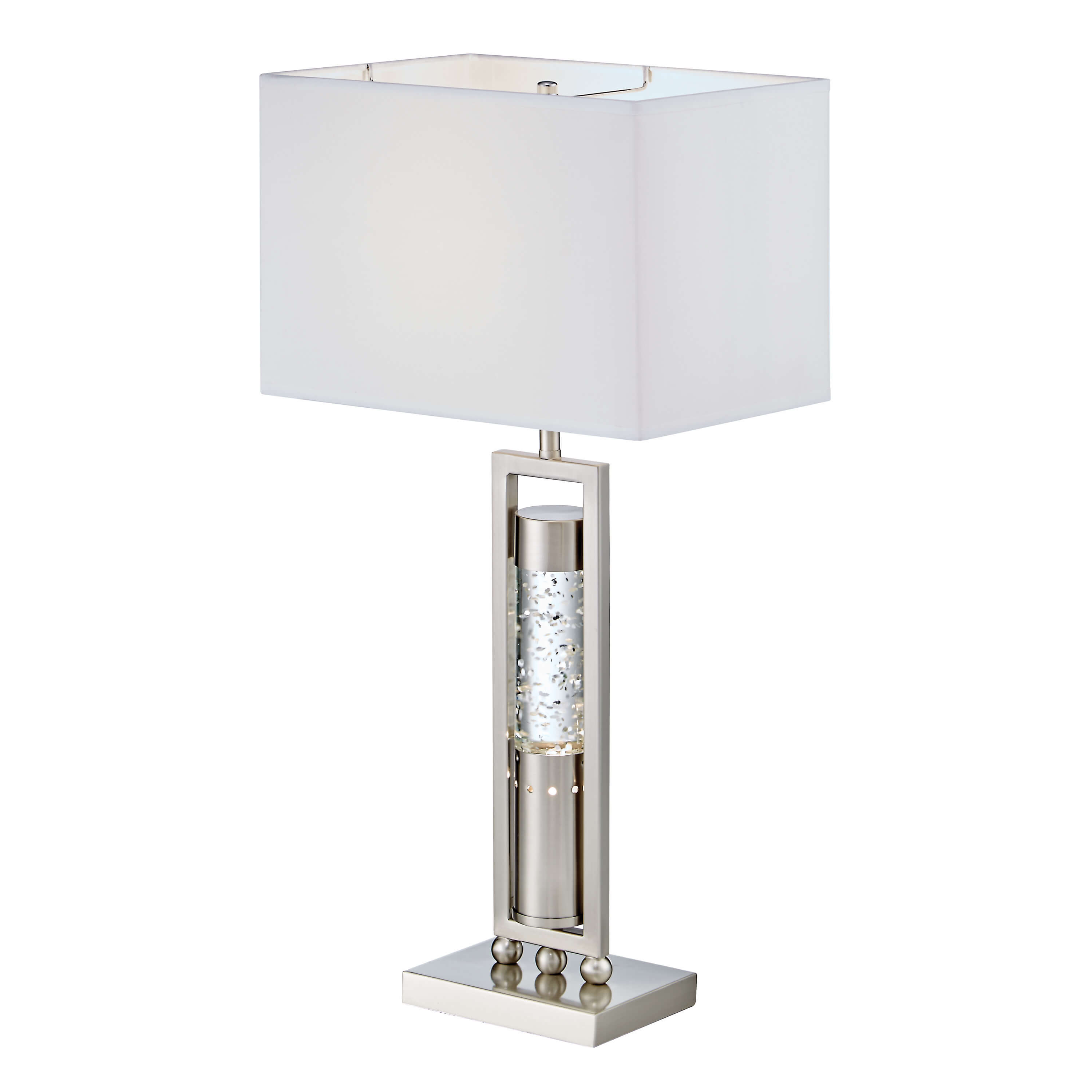 Elan Metal/Fabric Table Lamp by Homelegance