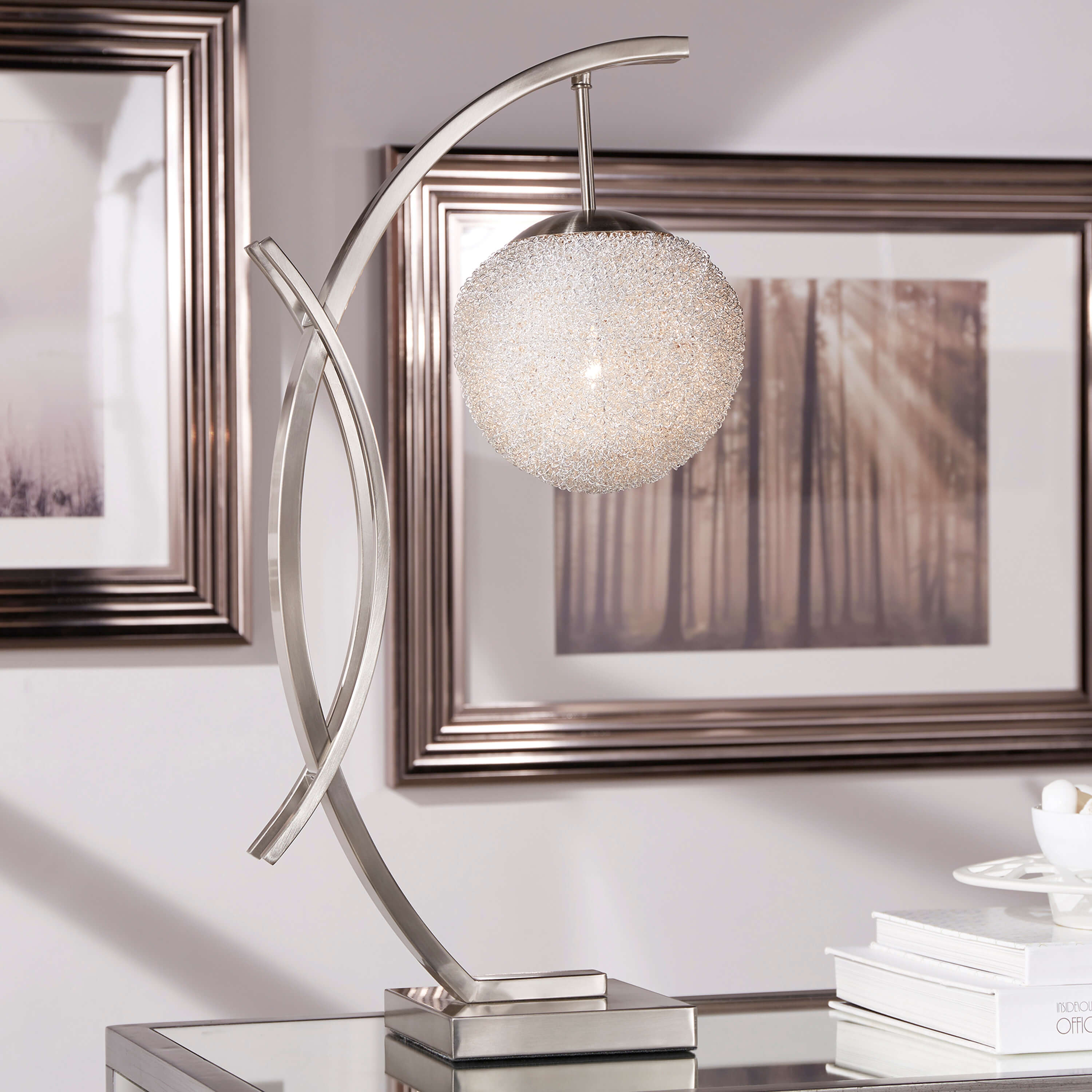 Etsu Metal Table Lamp by Homelegance