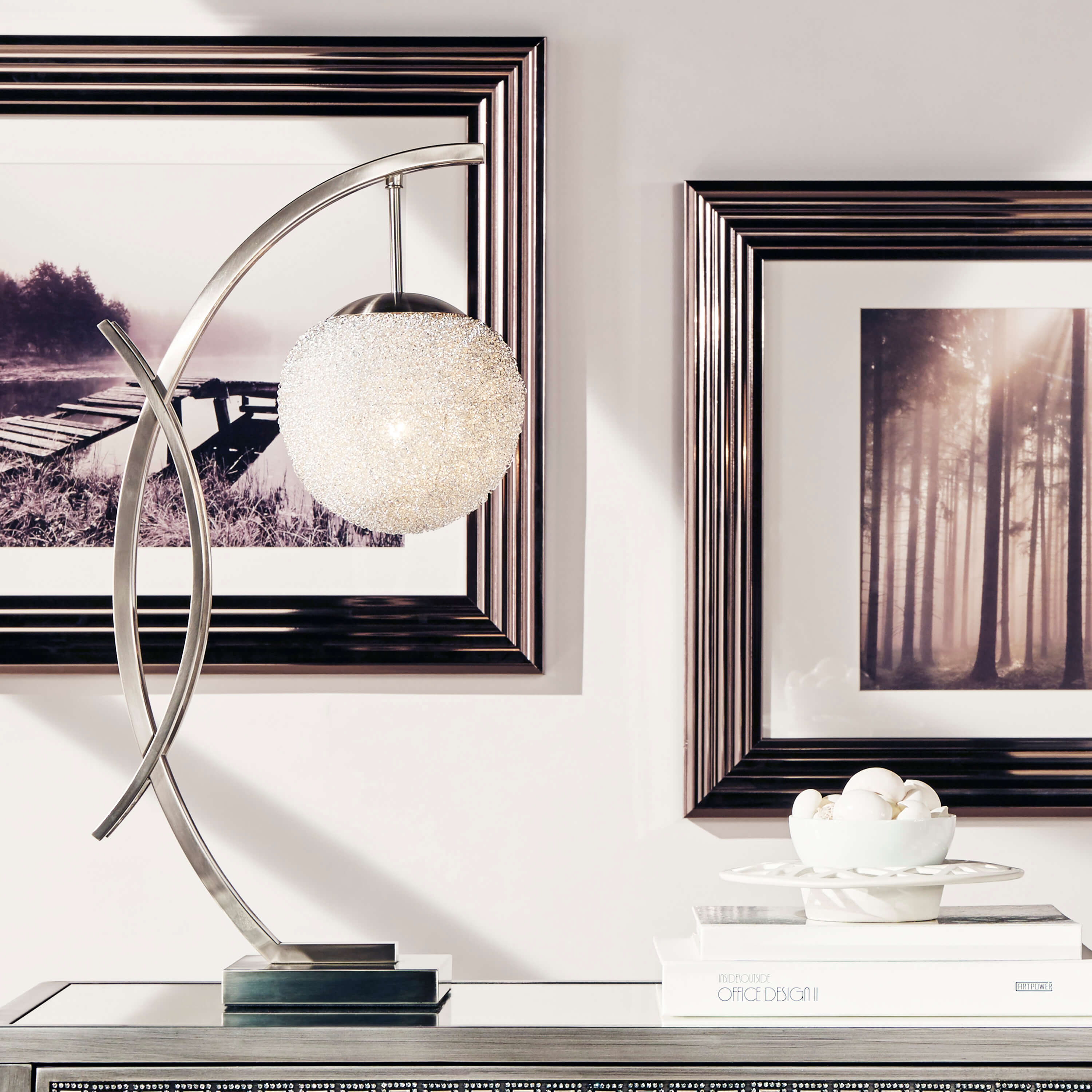Etsu Metal Table Lamp by Homelegance