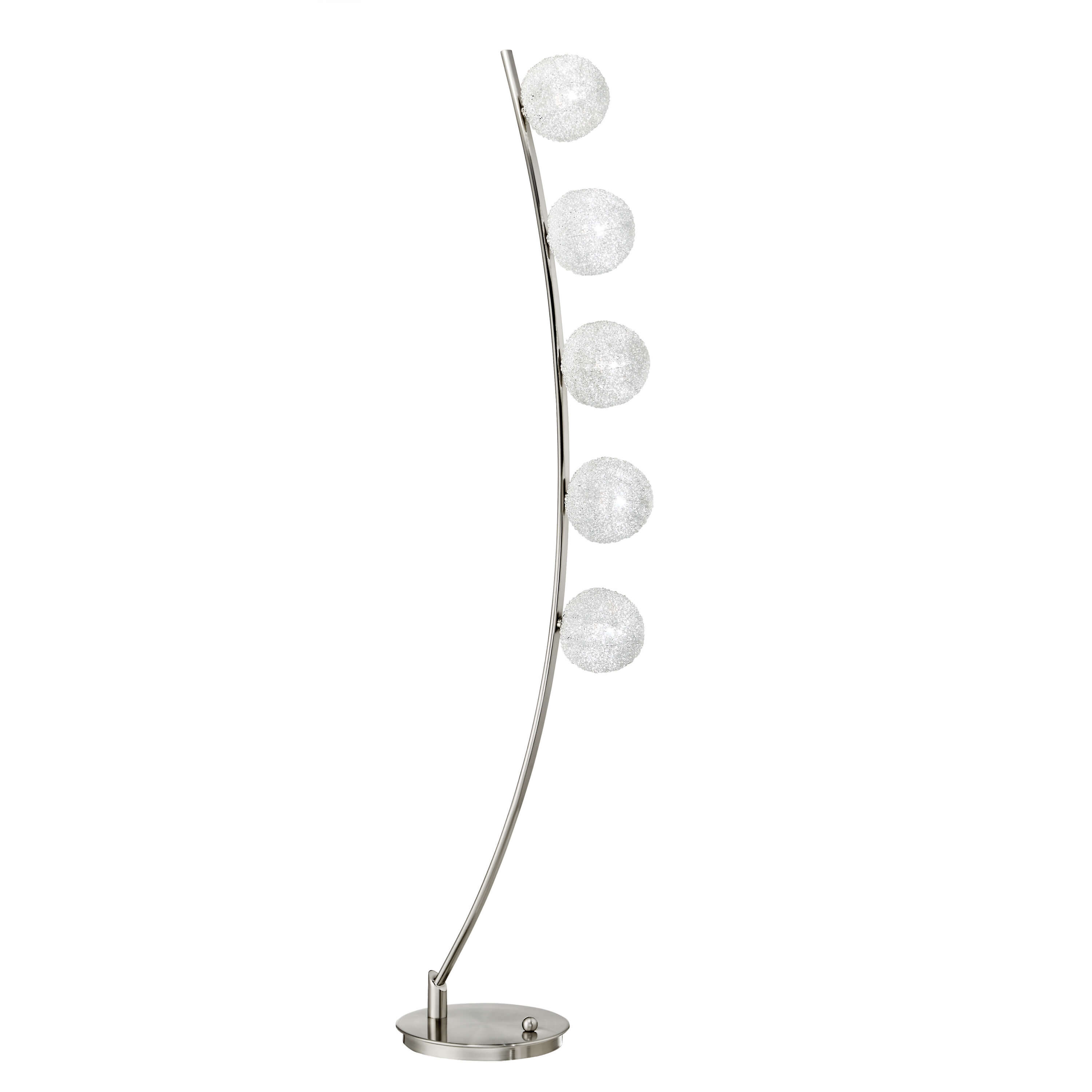 Inara Metal Floor Lamp by Homelegance
