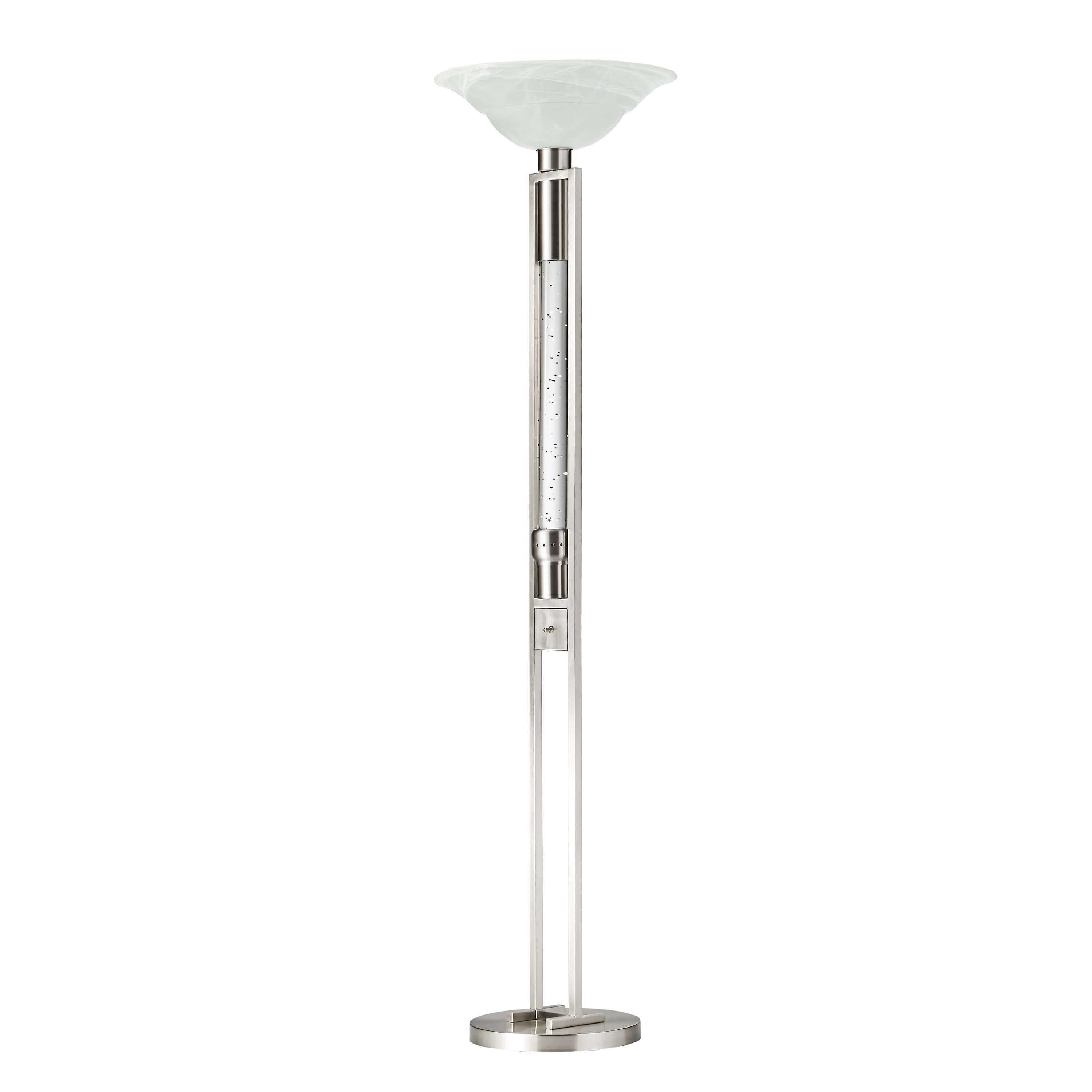 Lambart Metal/Glass Floor Lamp