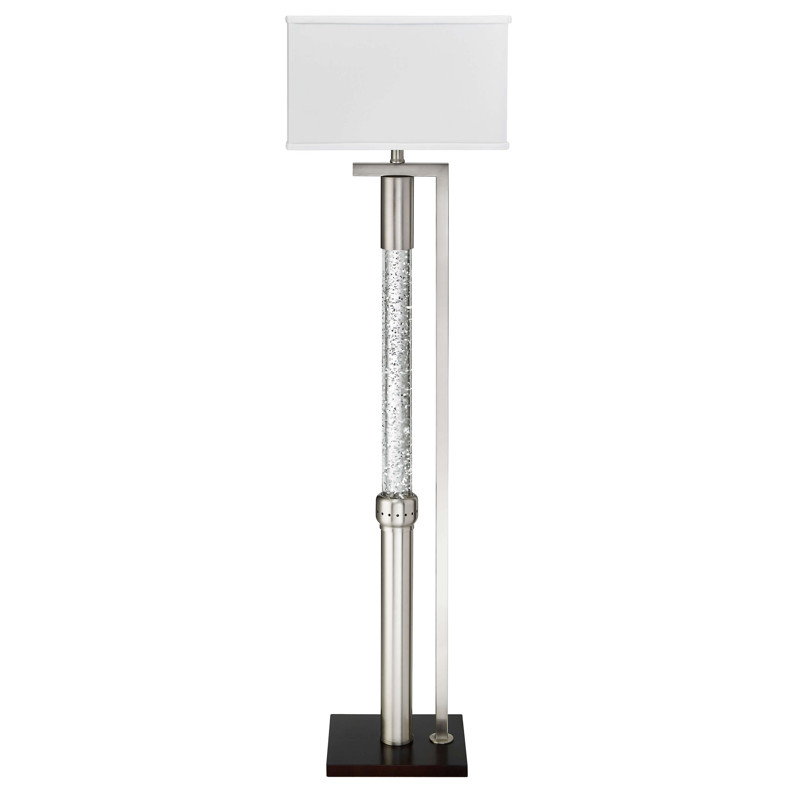 Noura Metal/Fabric Floor Lamp by Homelegance