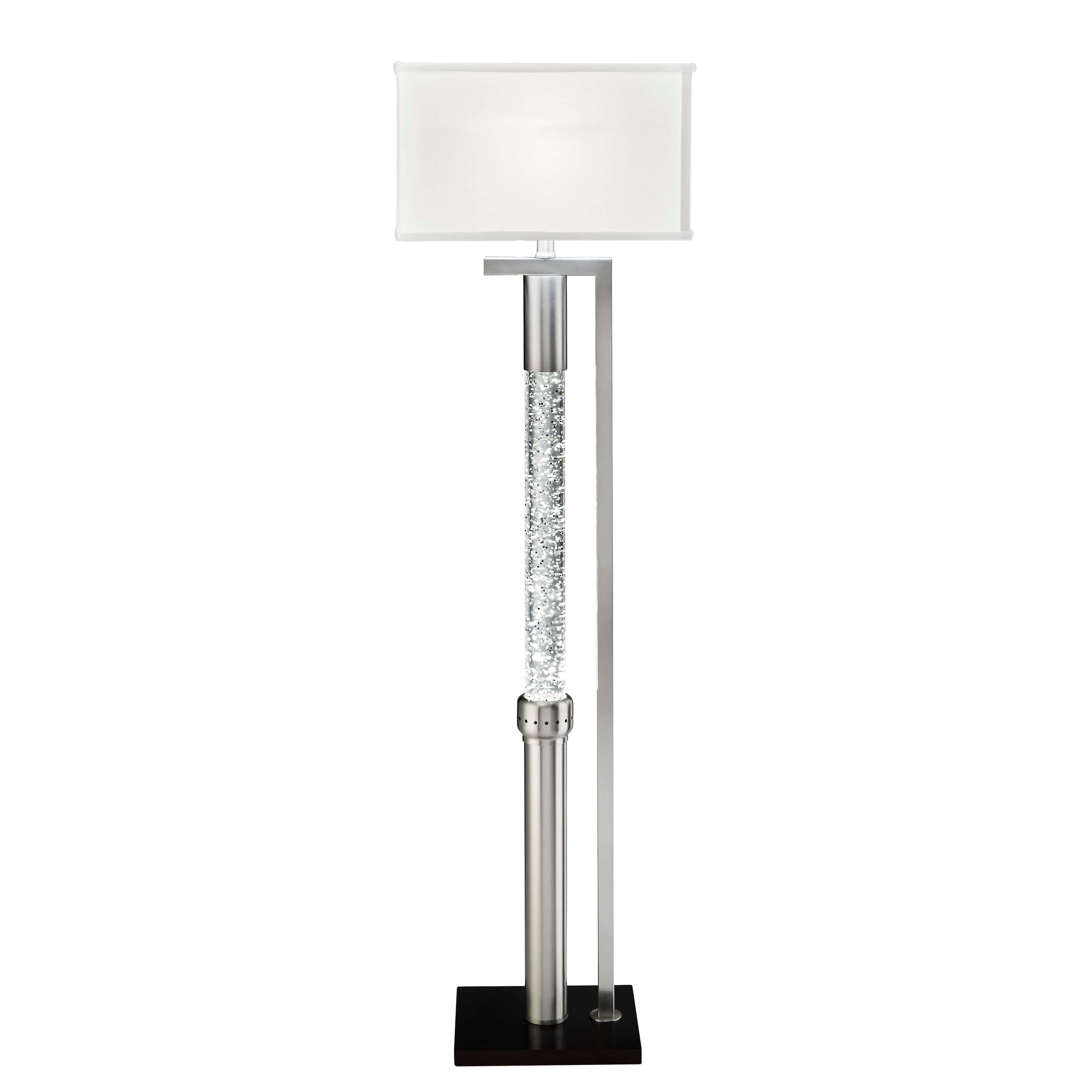 Noura Metal/Fabric Floor Lamp by Homelegance