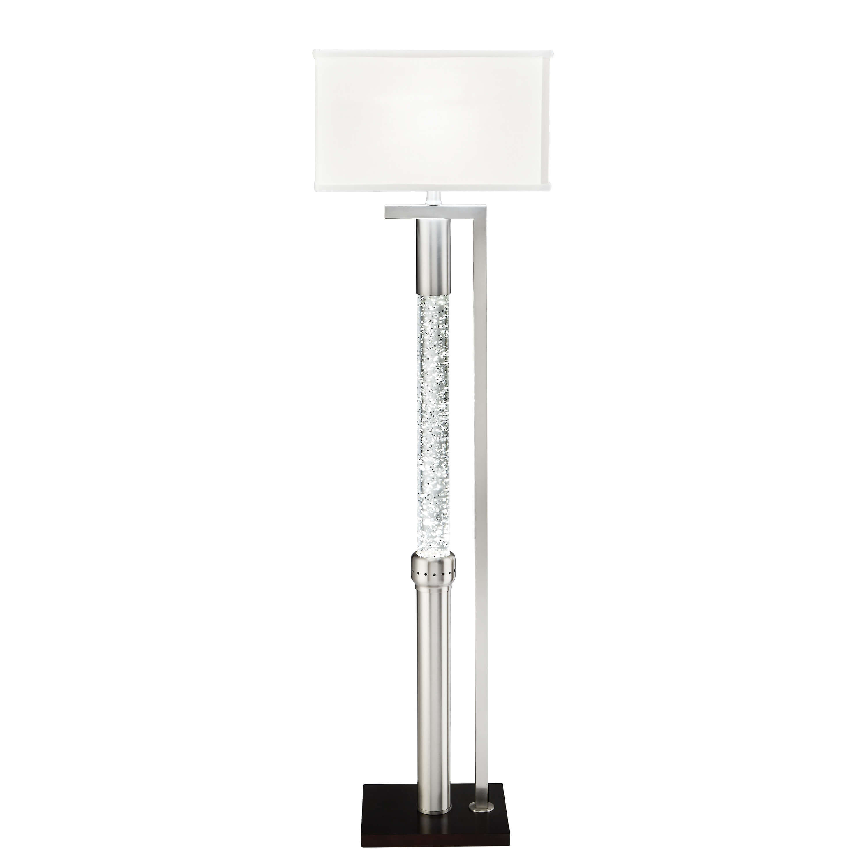 Noura Metal/Fabric Floor Lamp by Homelegance