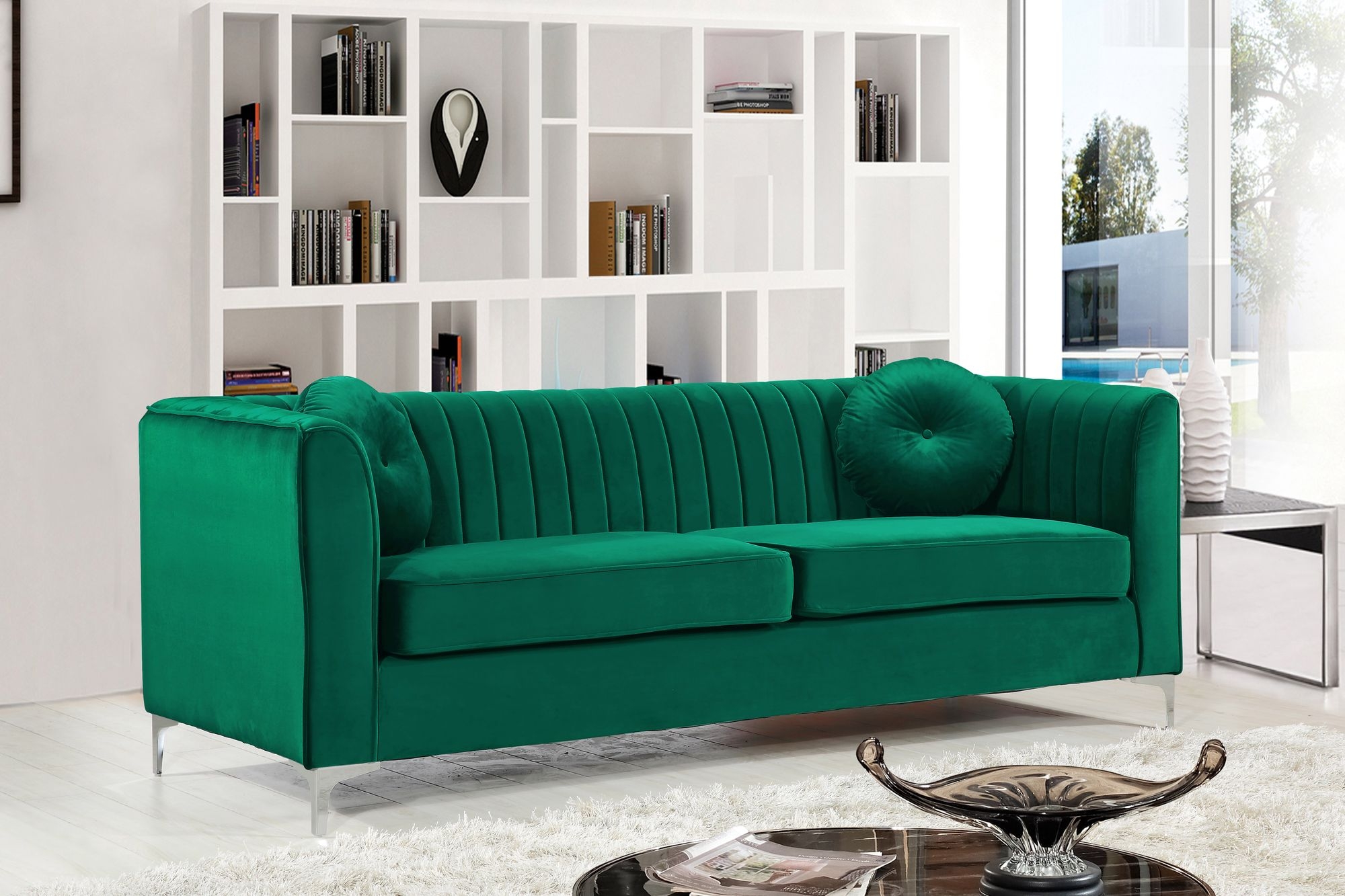 Isabelle Velvet Sofa