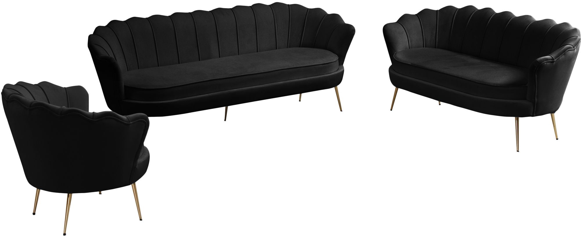 Gardenia Velvet Chair