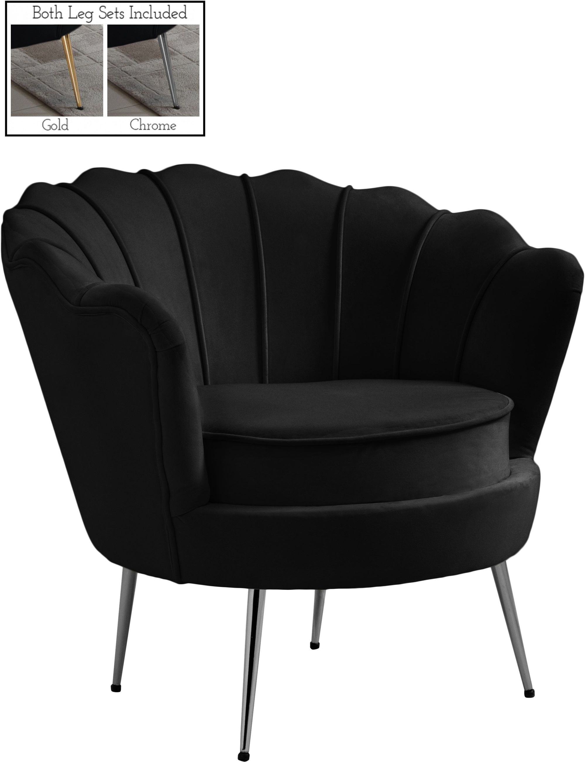Gardenia Velvet Chair