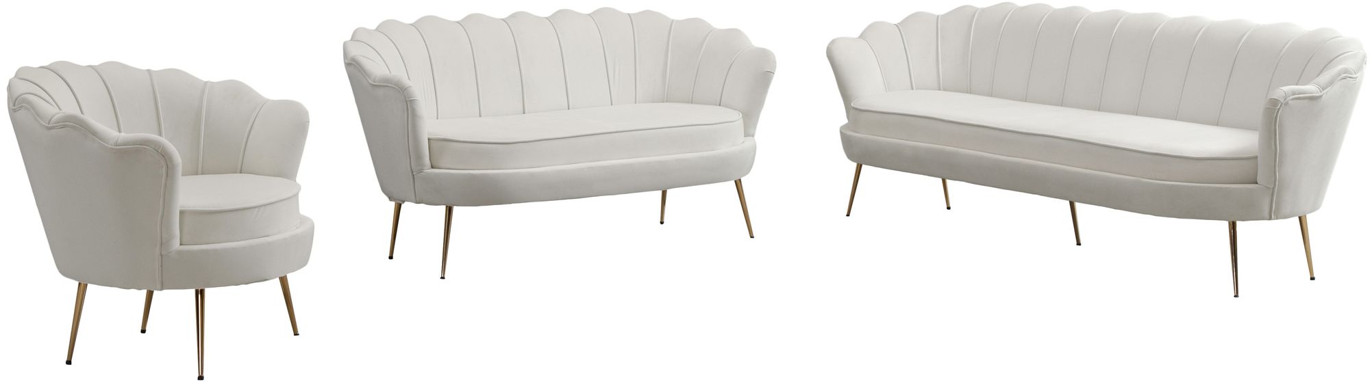 Gardenia Velvet Chair