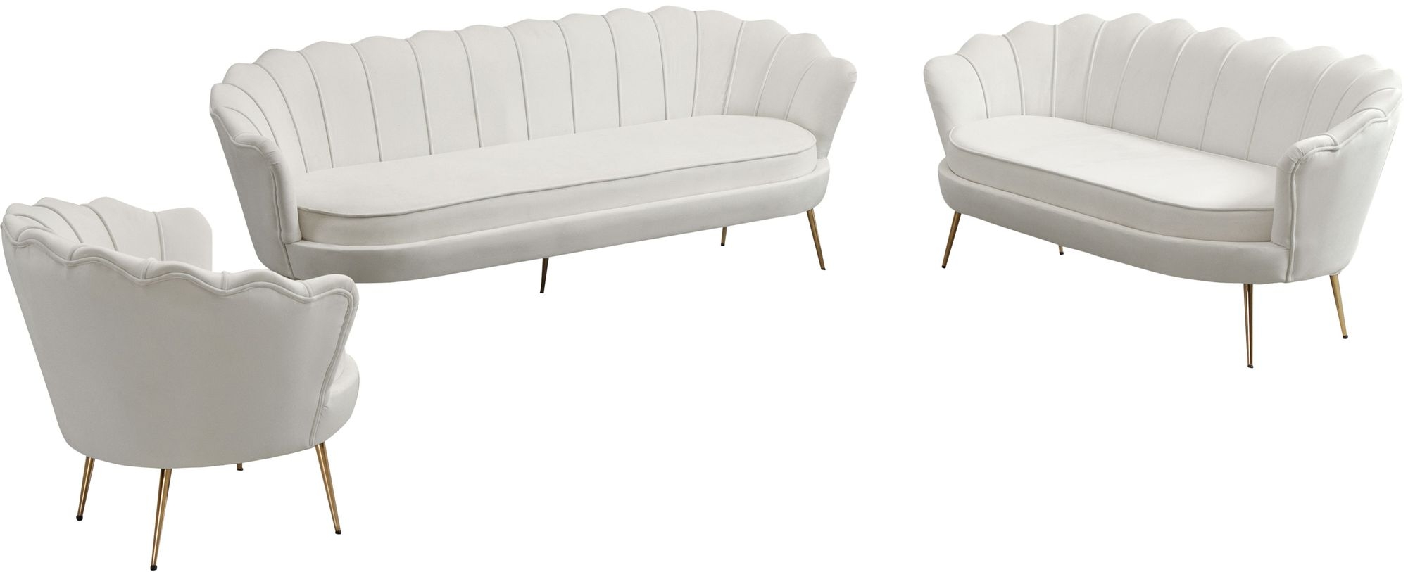 Gardenia Velvet Chair