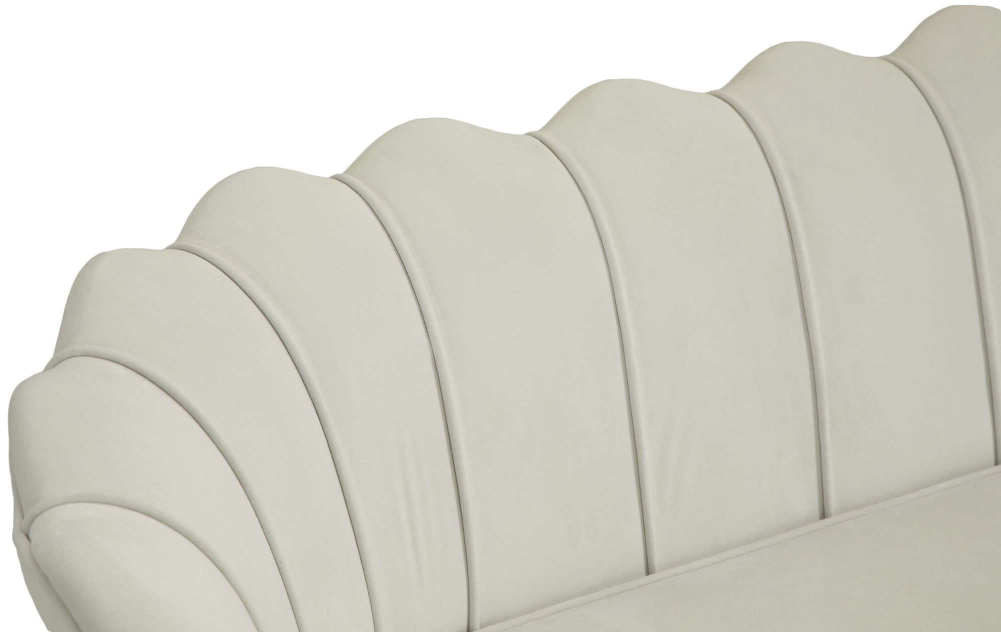 Gardenia Velvet Loveseat