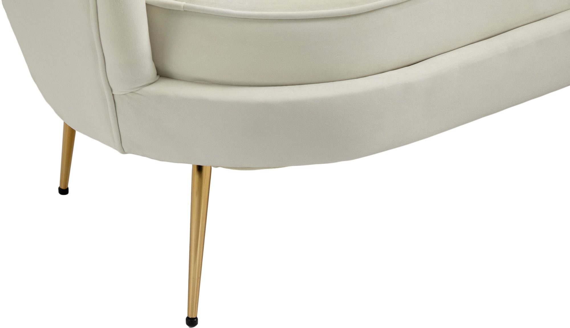 Gardenia Velvet Loveseat