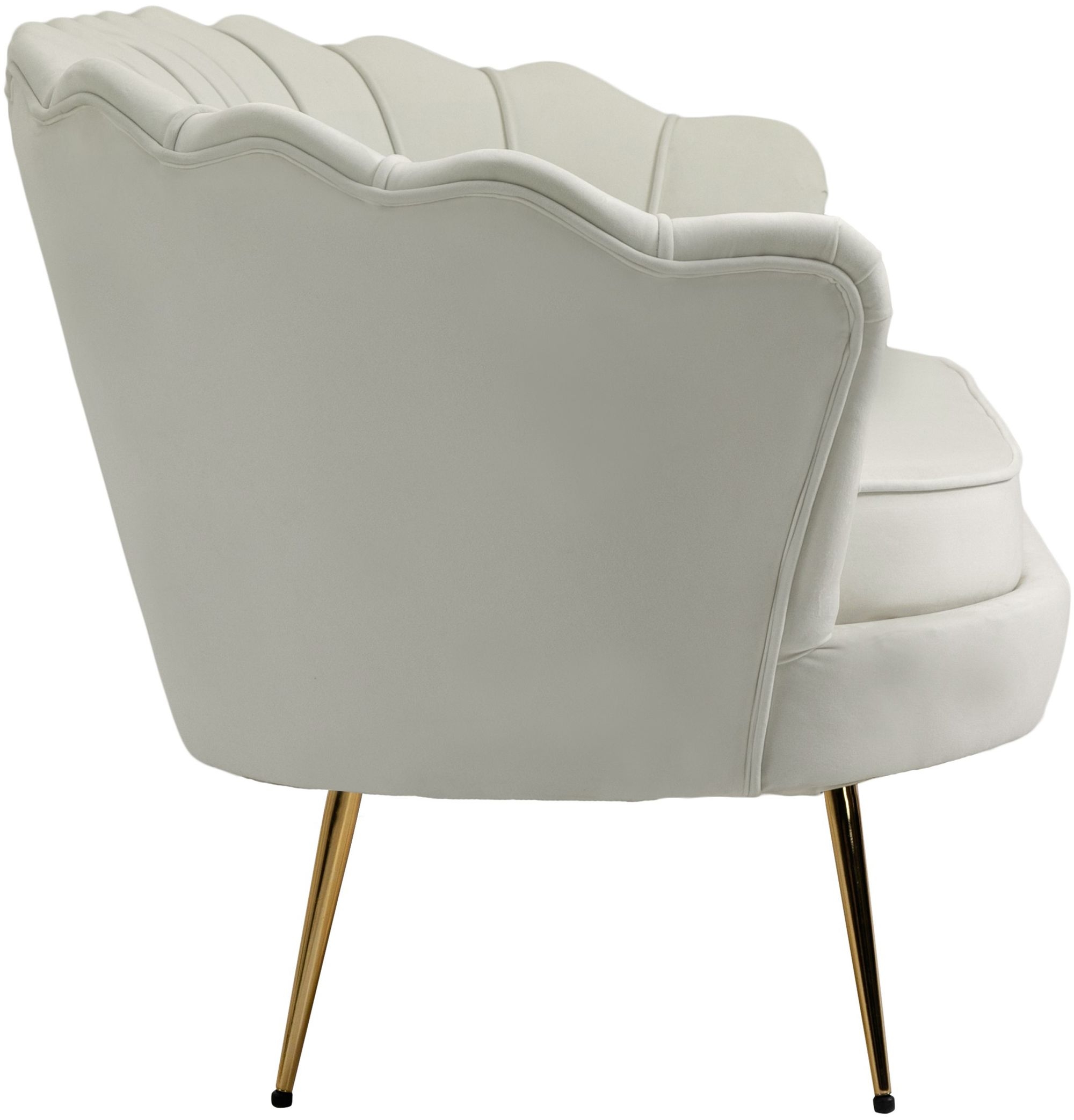 Gardenia Velvet Loveseat