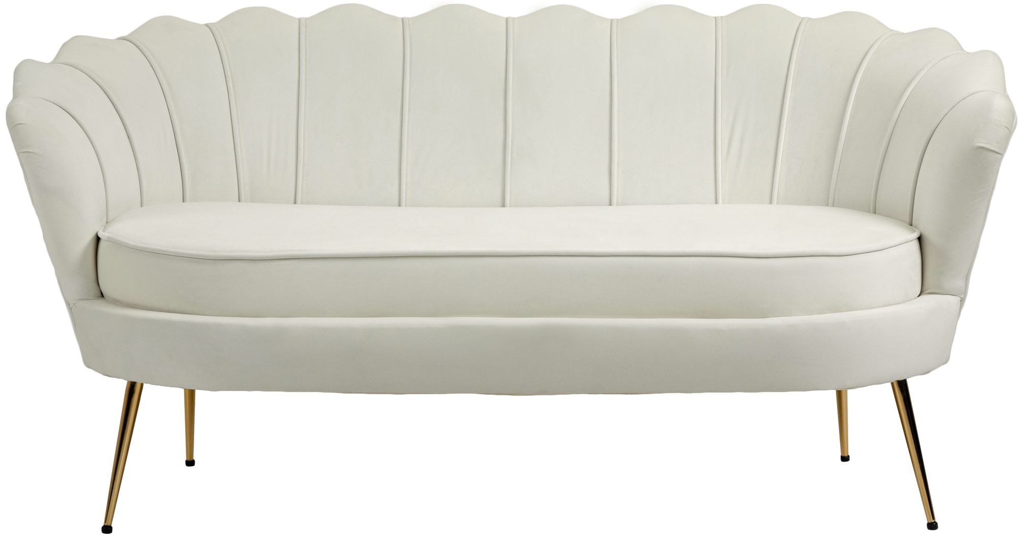 Gardenia Velvet Loveseat