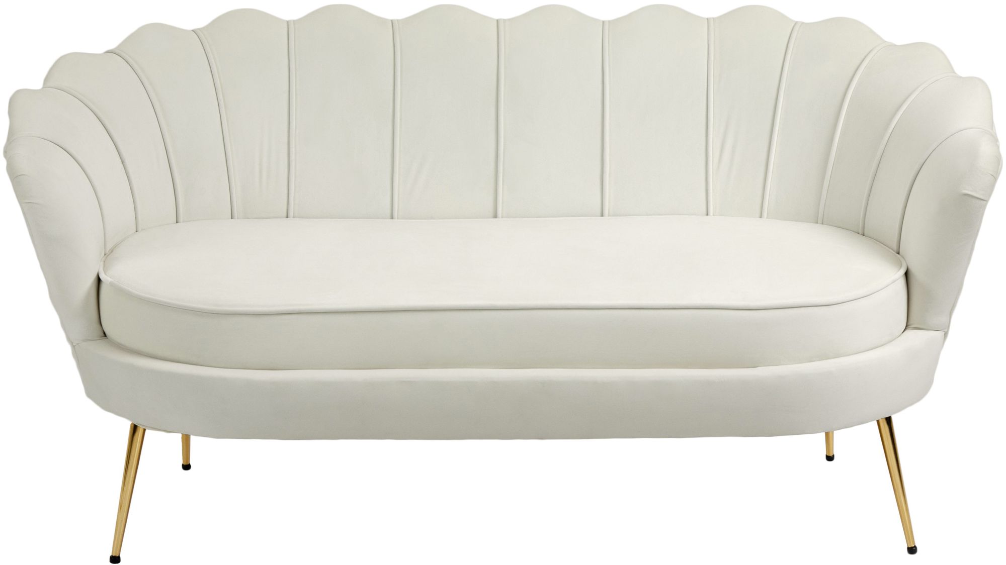Gardenia Velvet Loveseat