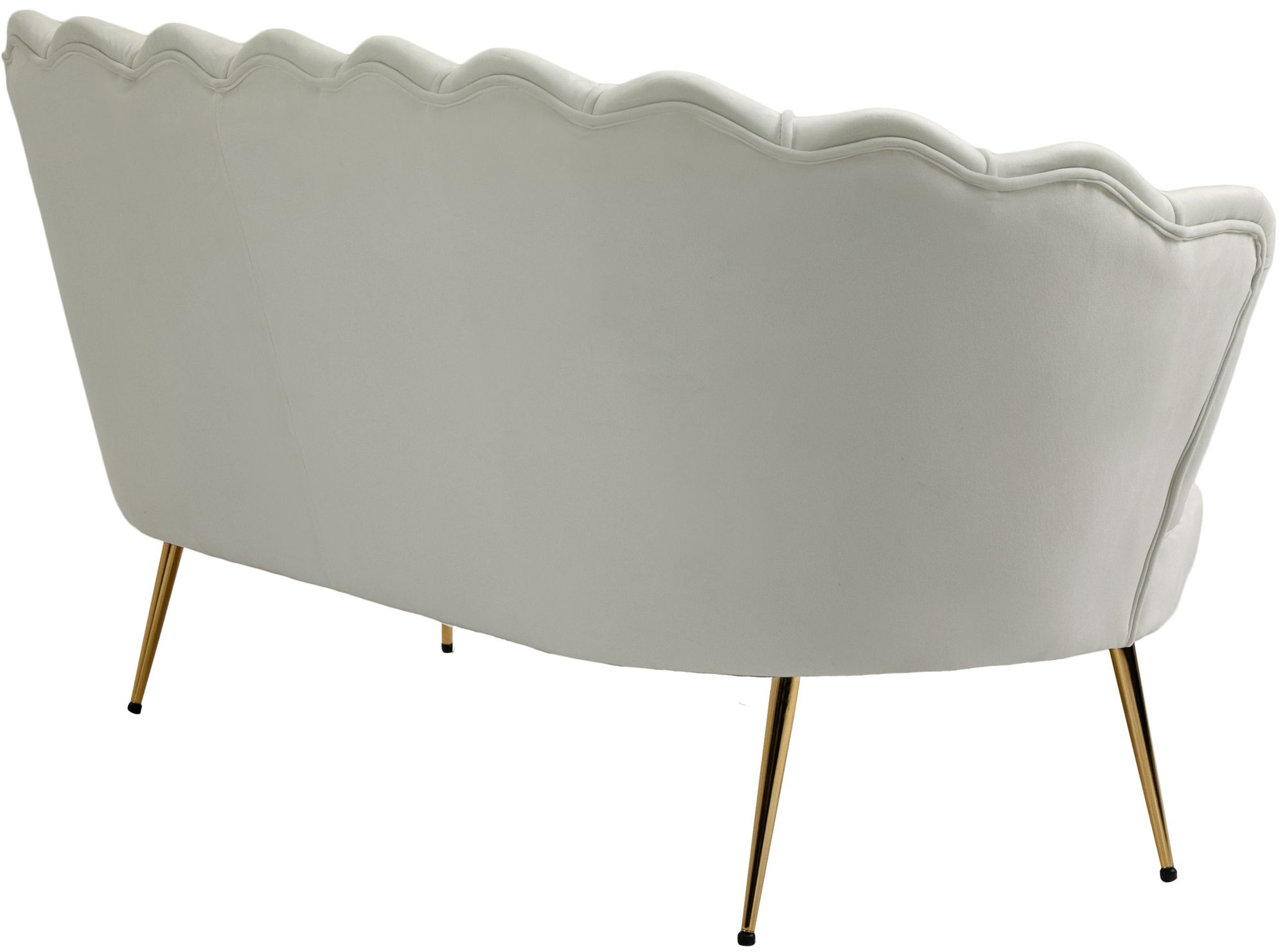 Gardenia Velvet Loveseat