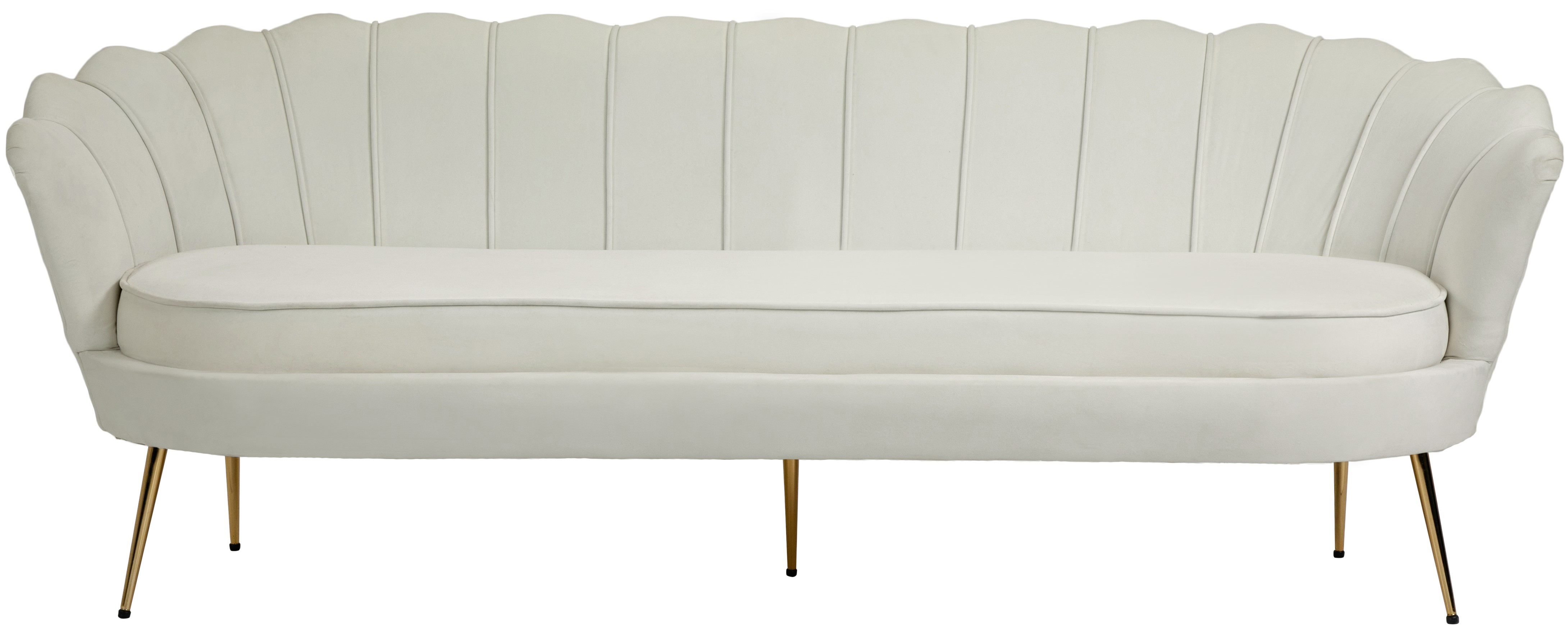 Gardenia Velvet Sofa