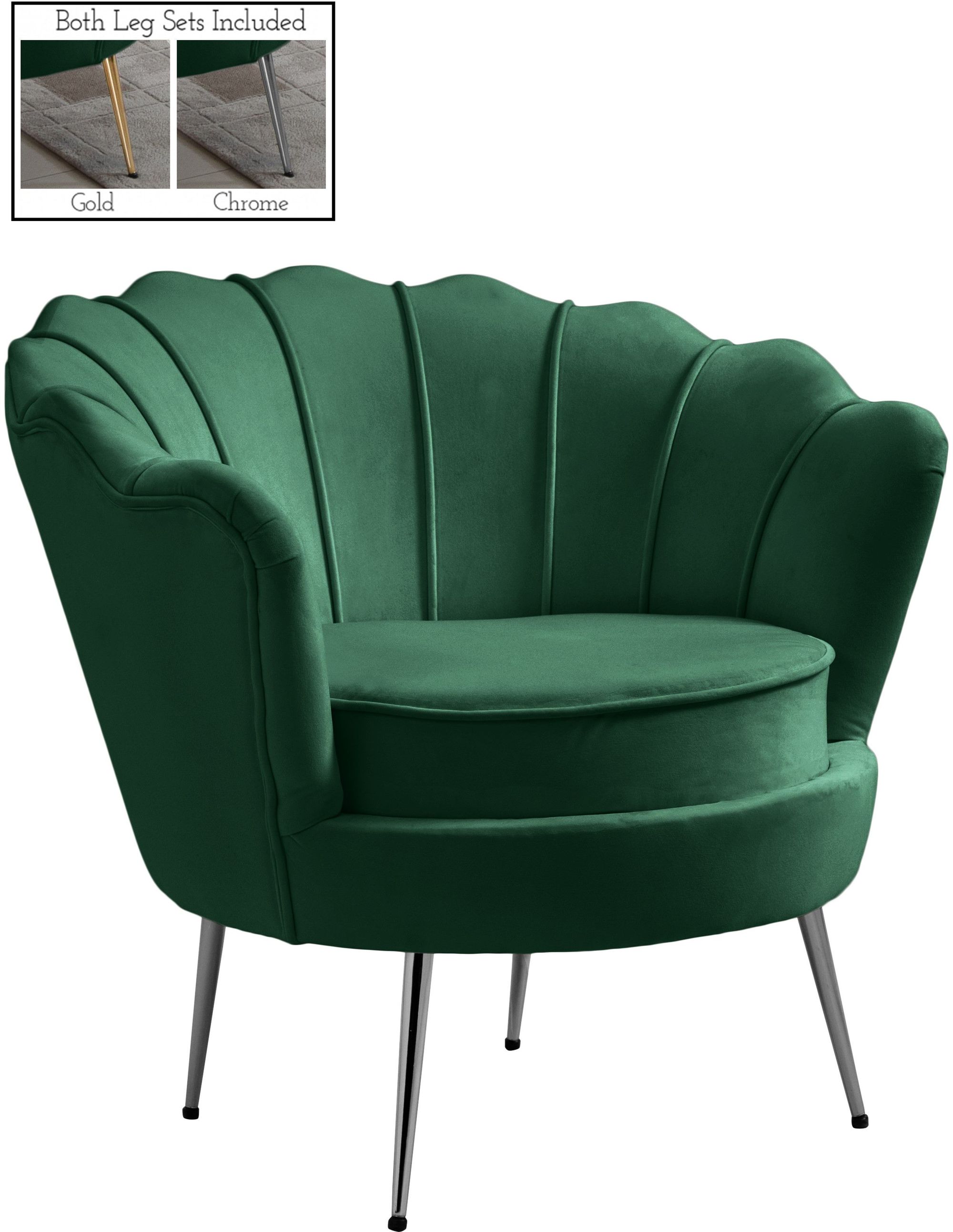 Gardenia Velvet Chair