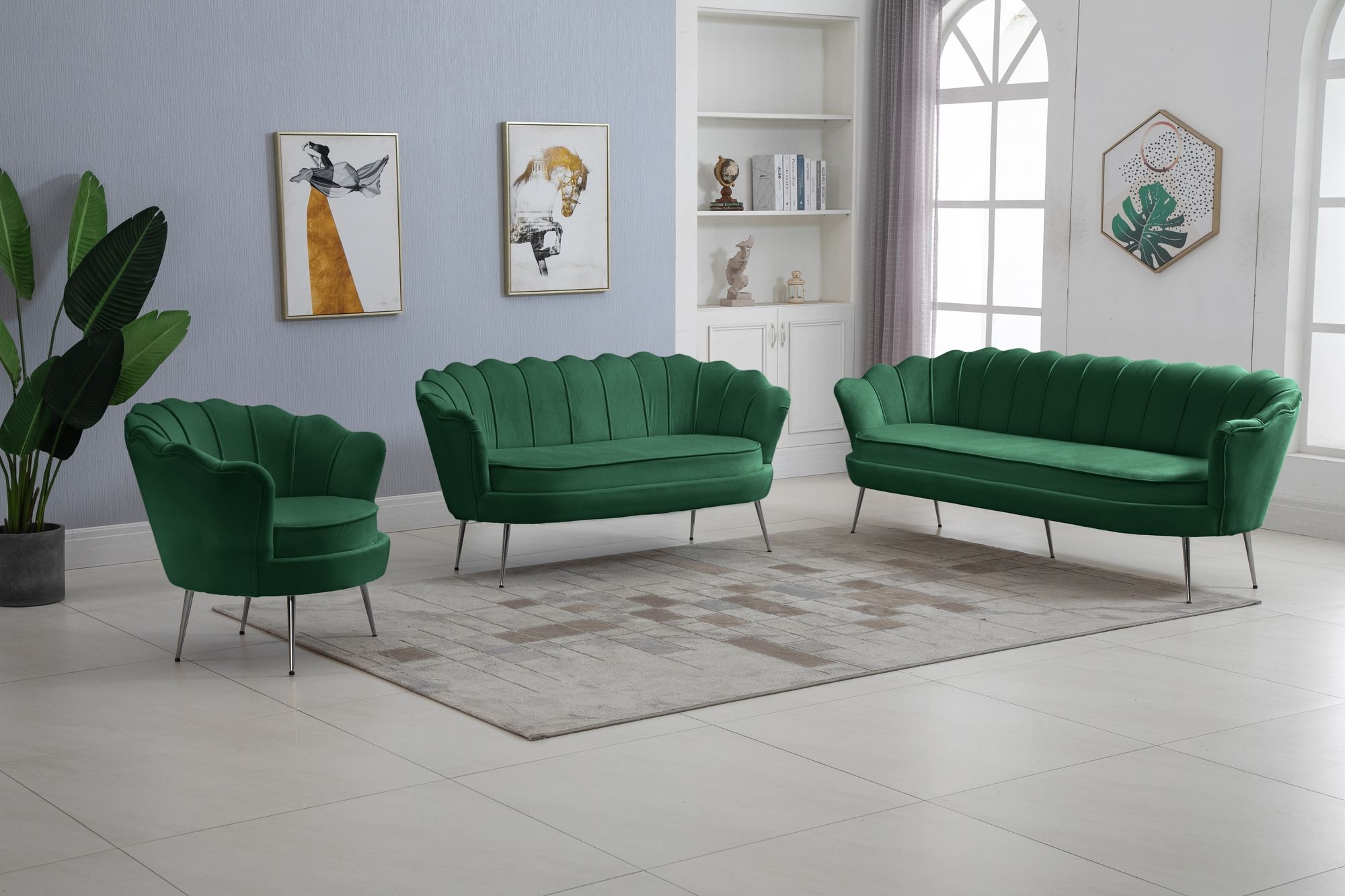 Gardenia Velvet Chair