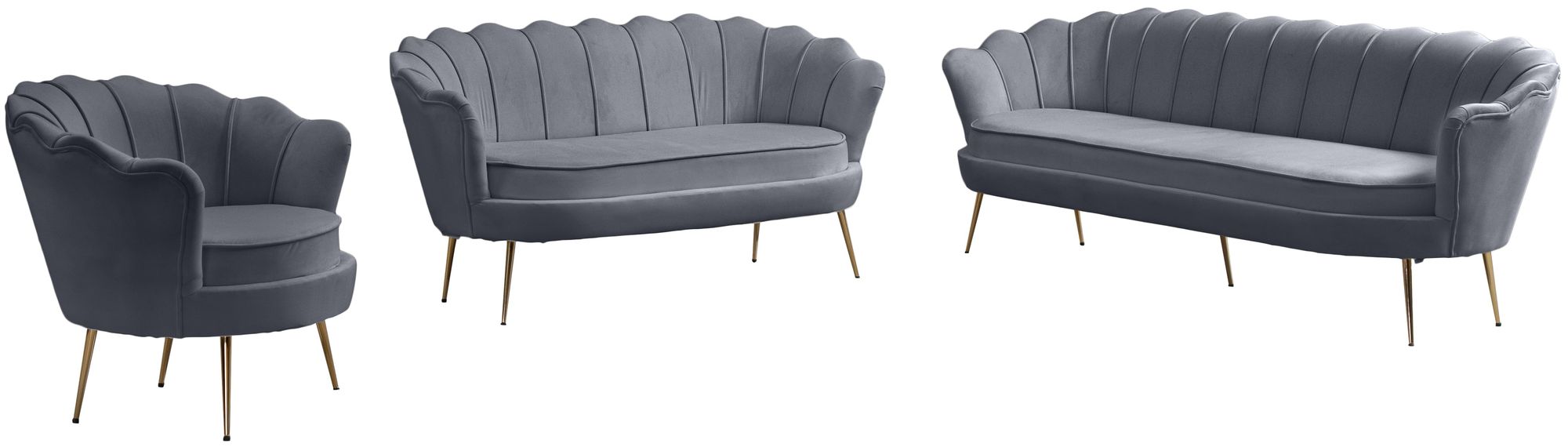 Gardenia Velvet Chair