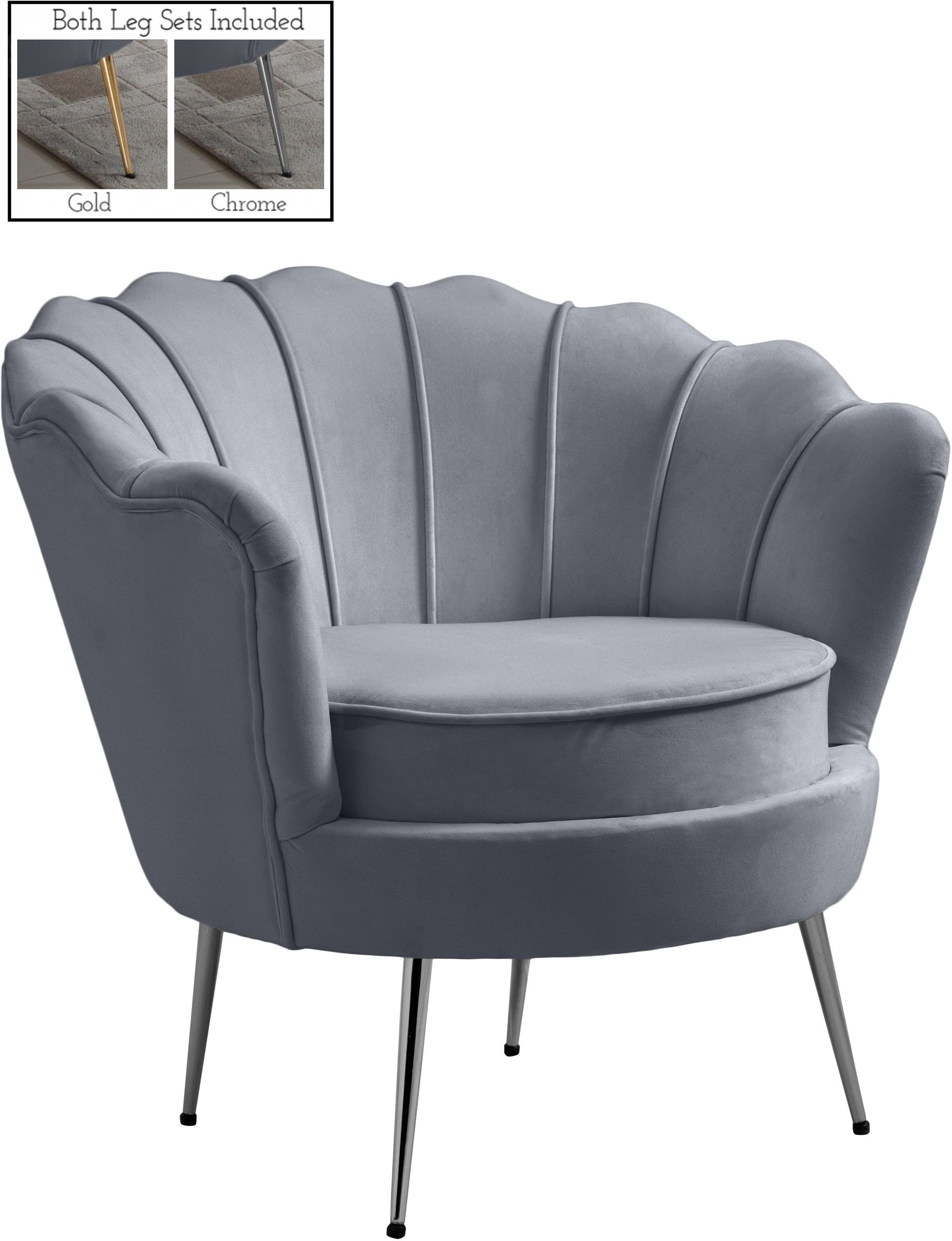 Gardenia Velvet Chair