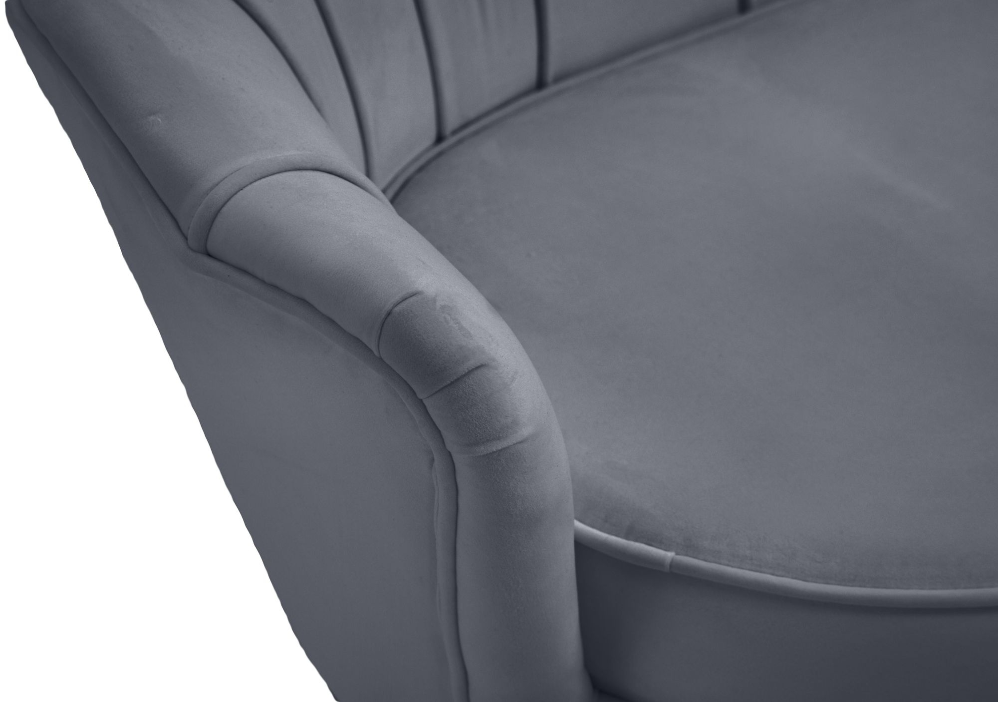 Gardenia Velvet Loveseat