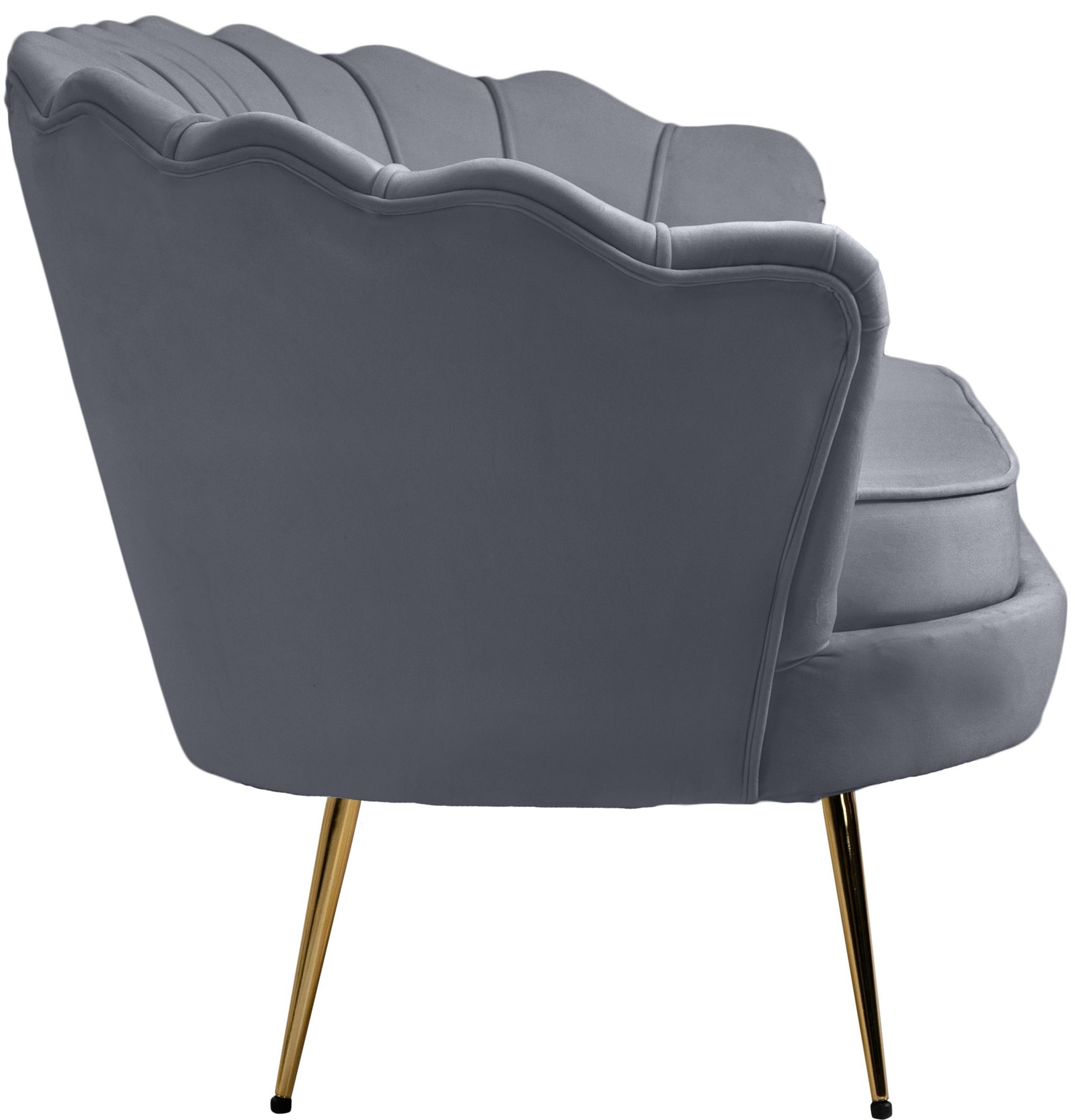 Gardenia Velvet Loveseat