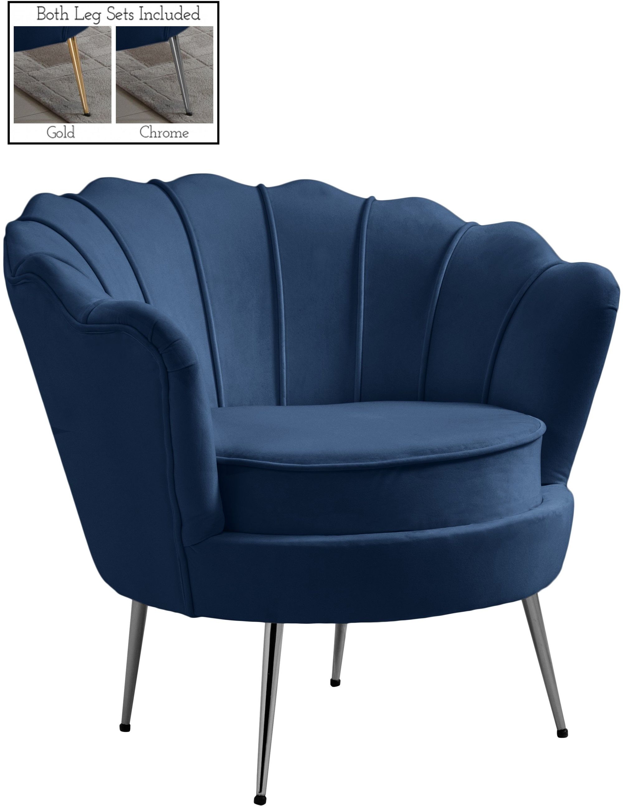 Gardenia Velvet Chair