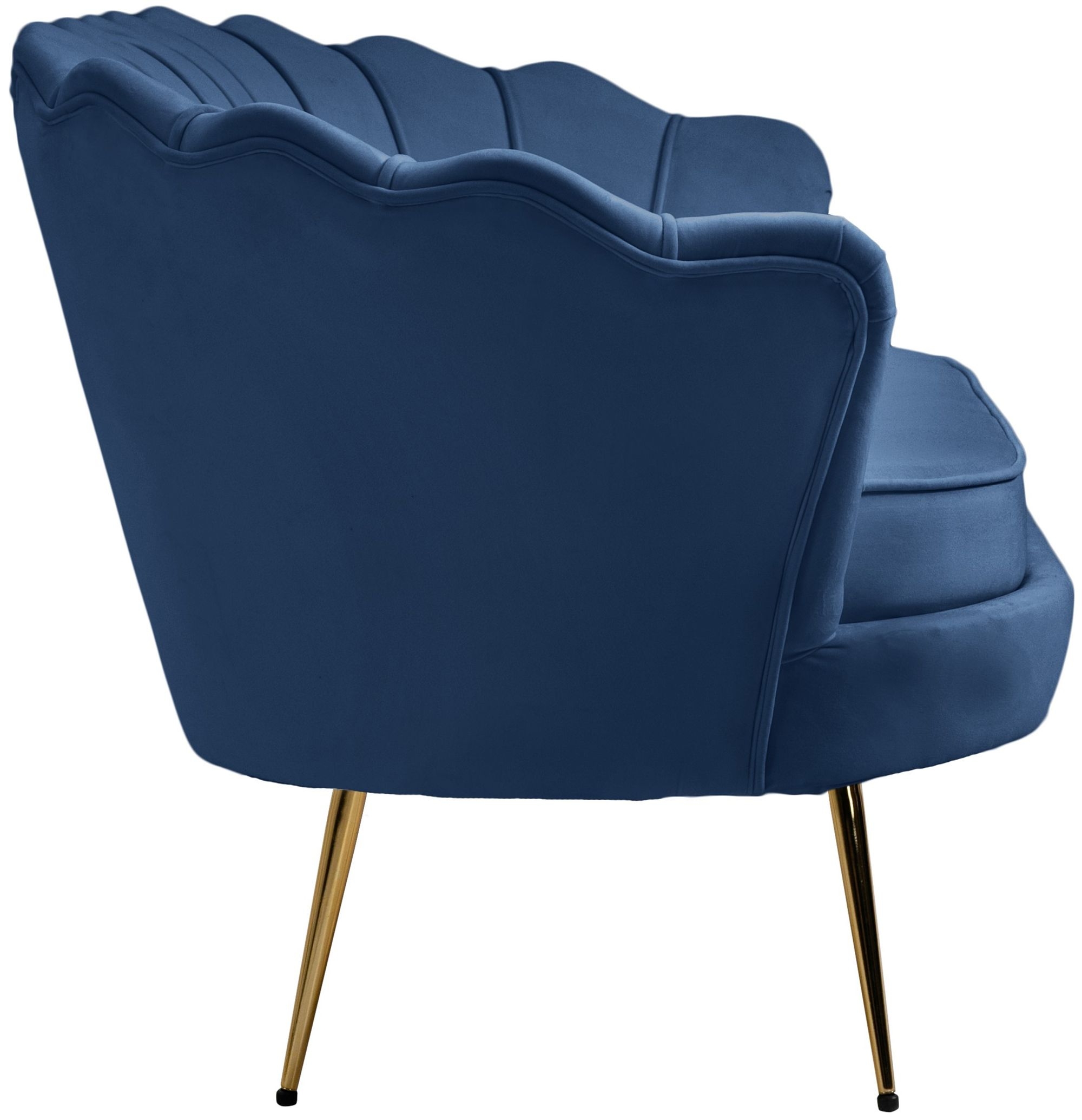 Gardenia Velvet Loveseat