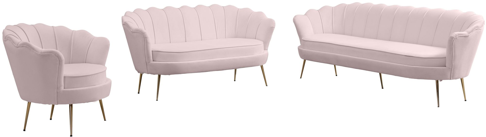 Gardenia Velvet Chair