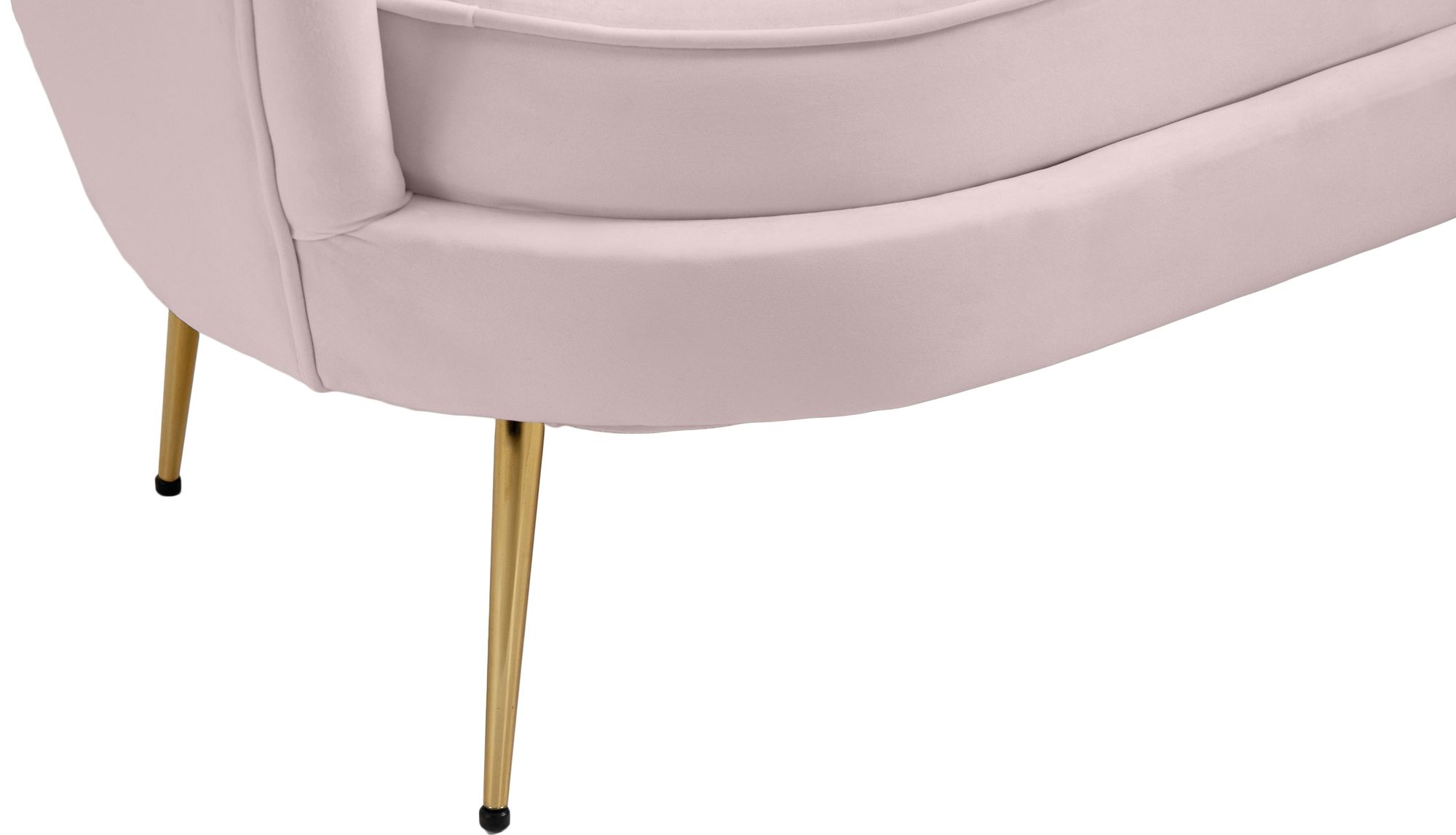 Gardenia Velvet Loveseat