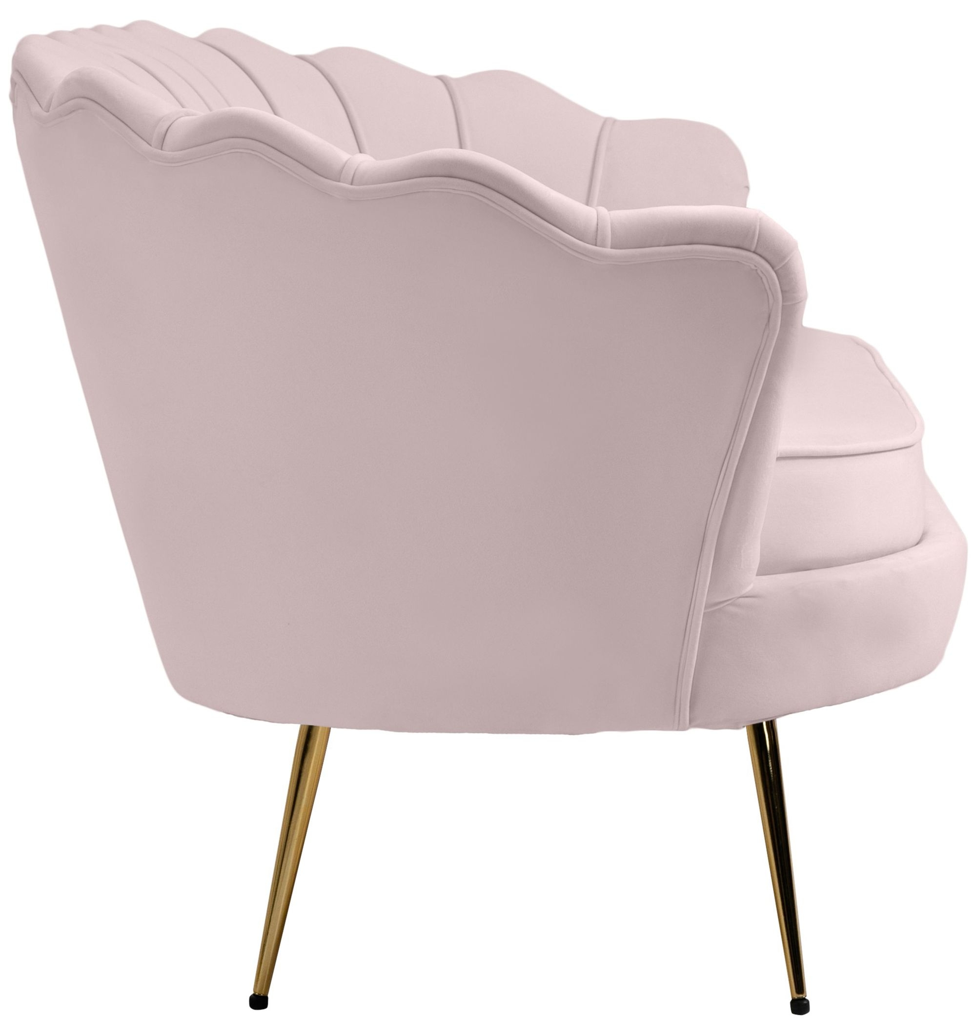 Gardenia Velvet Loveseat