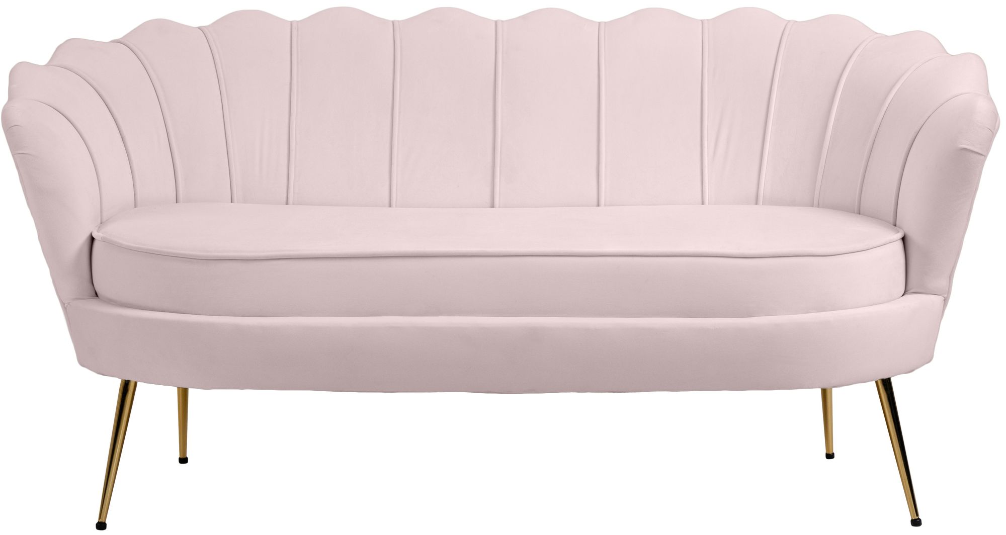 Gardenia Velvet Loveseat