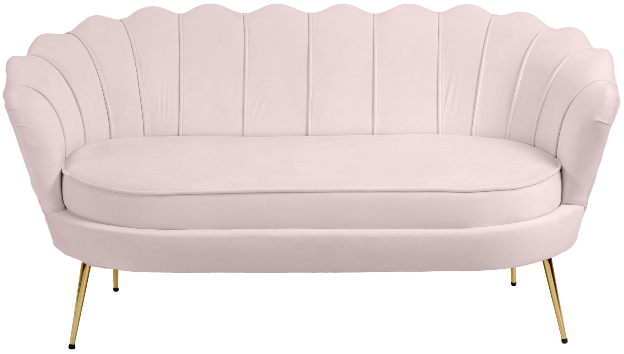 Gardenia Velvet Loveseat