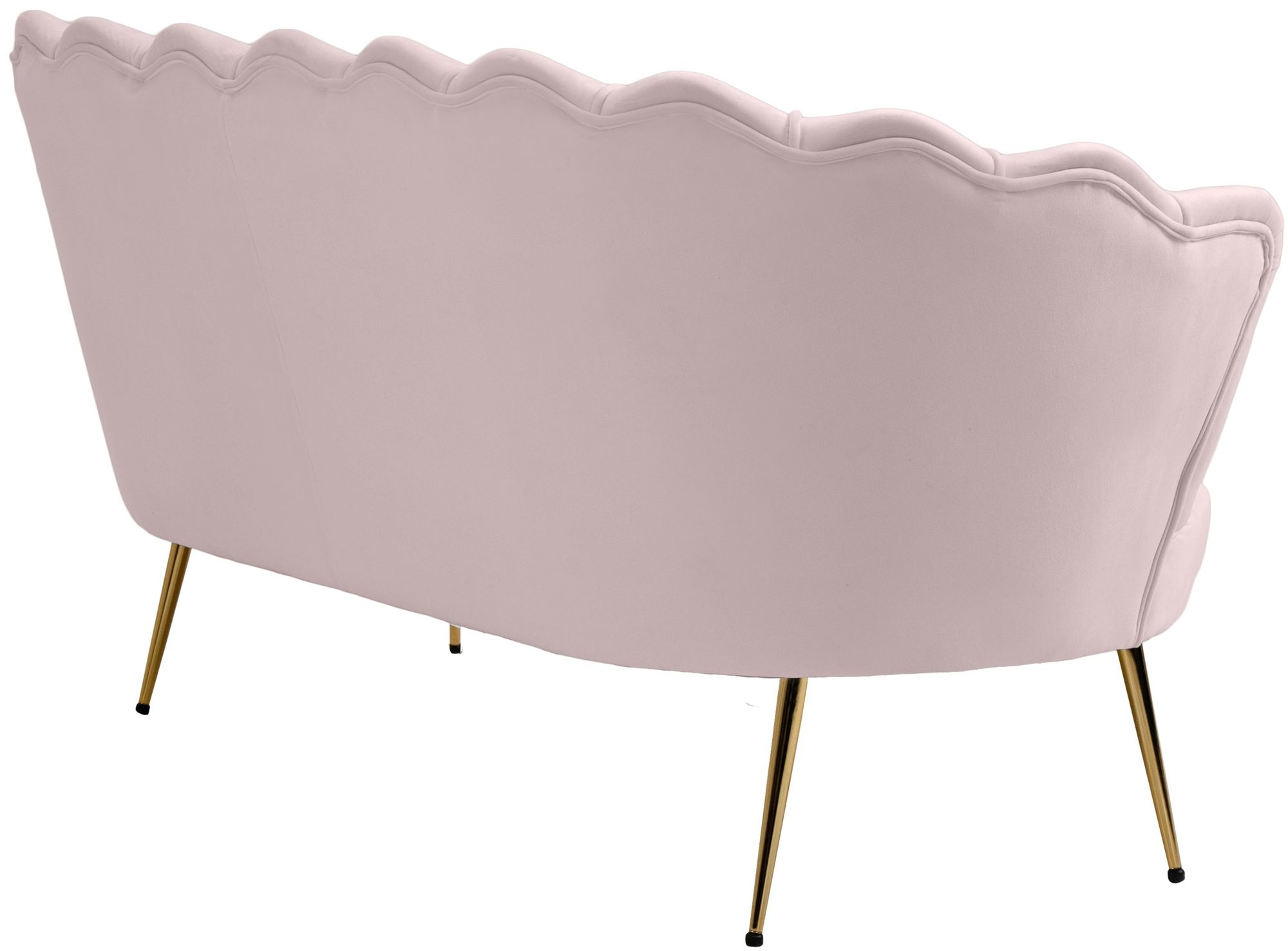 Gardenia Velvet Loveseat
