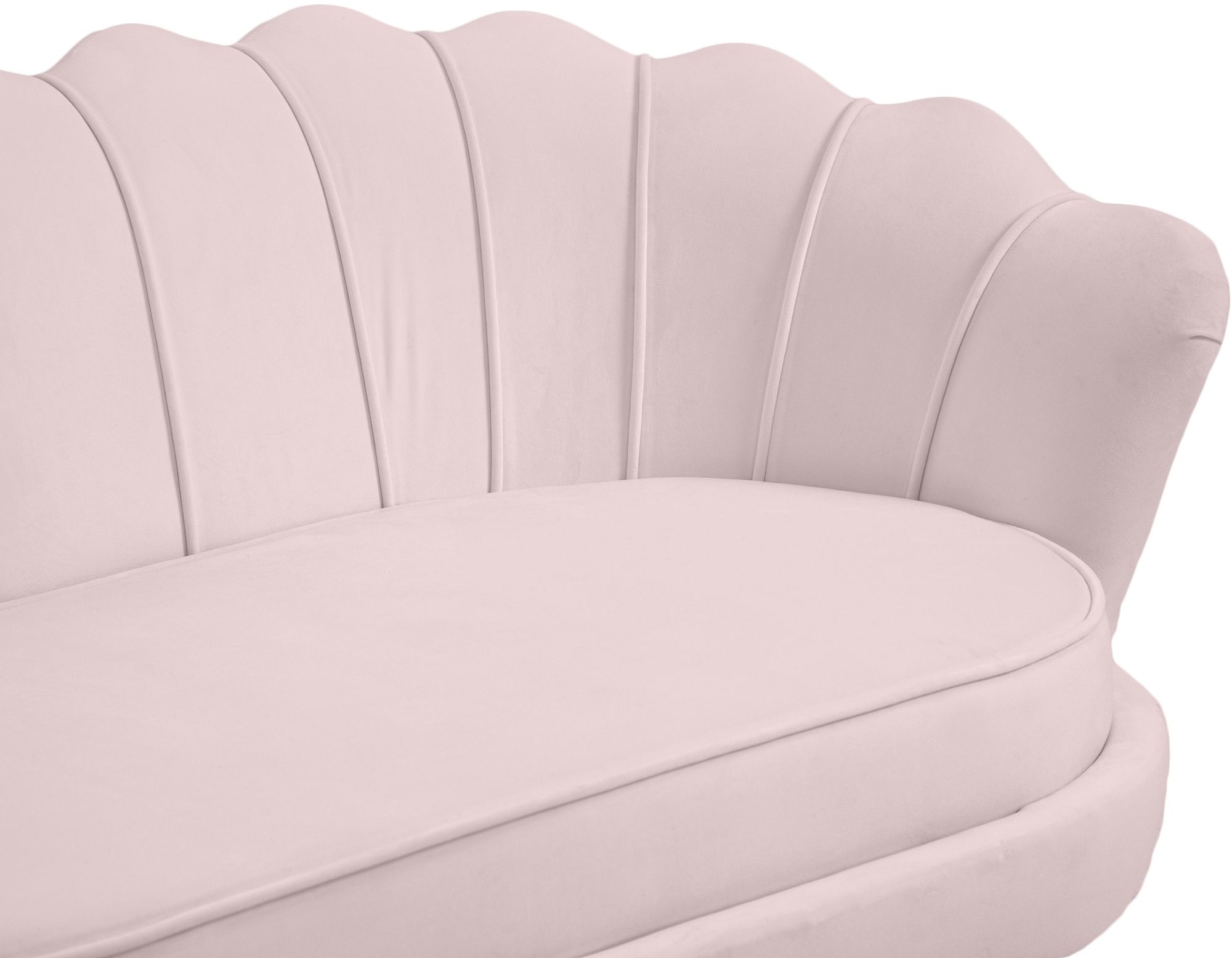 Gardenia Velvet Loveseat