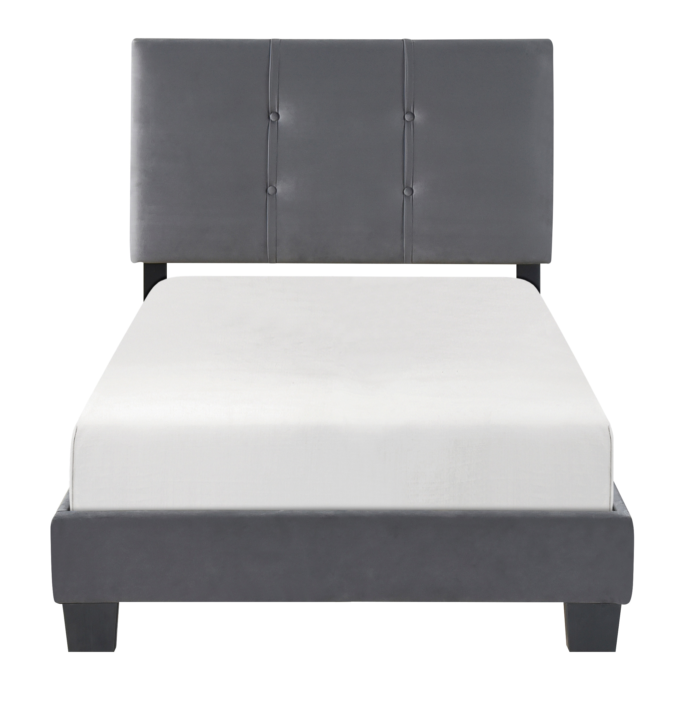 Newberry Velvet Platform Bed