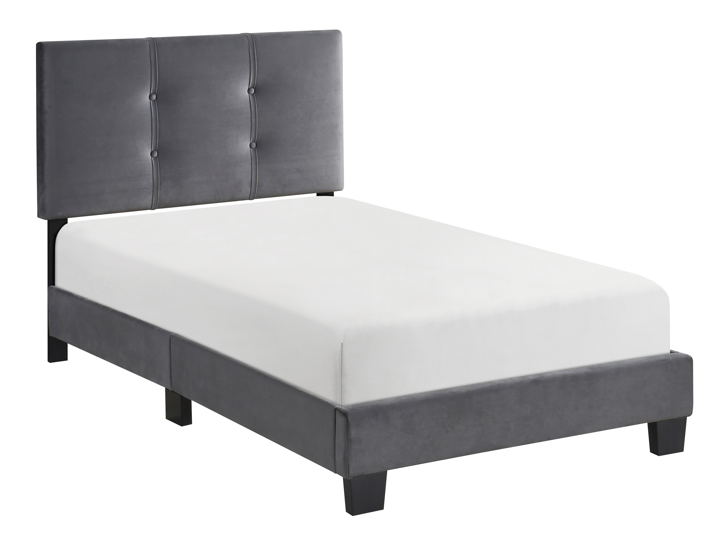 Newberry Velvet Platform Bed