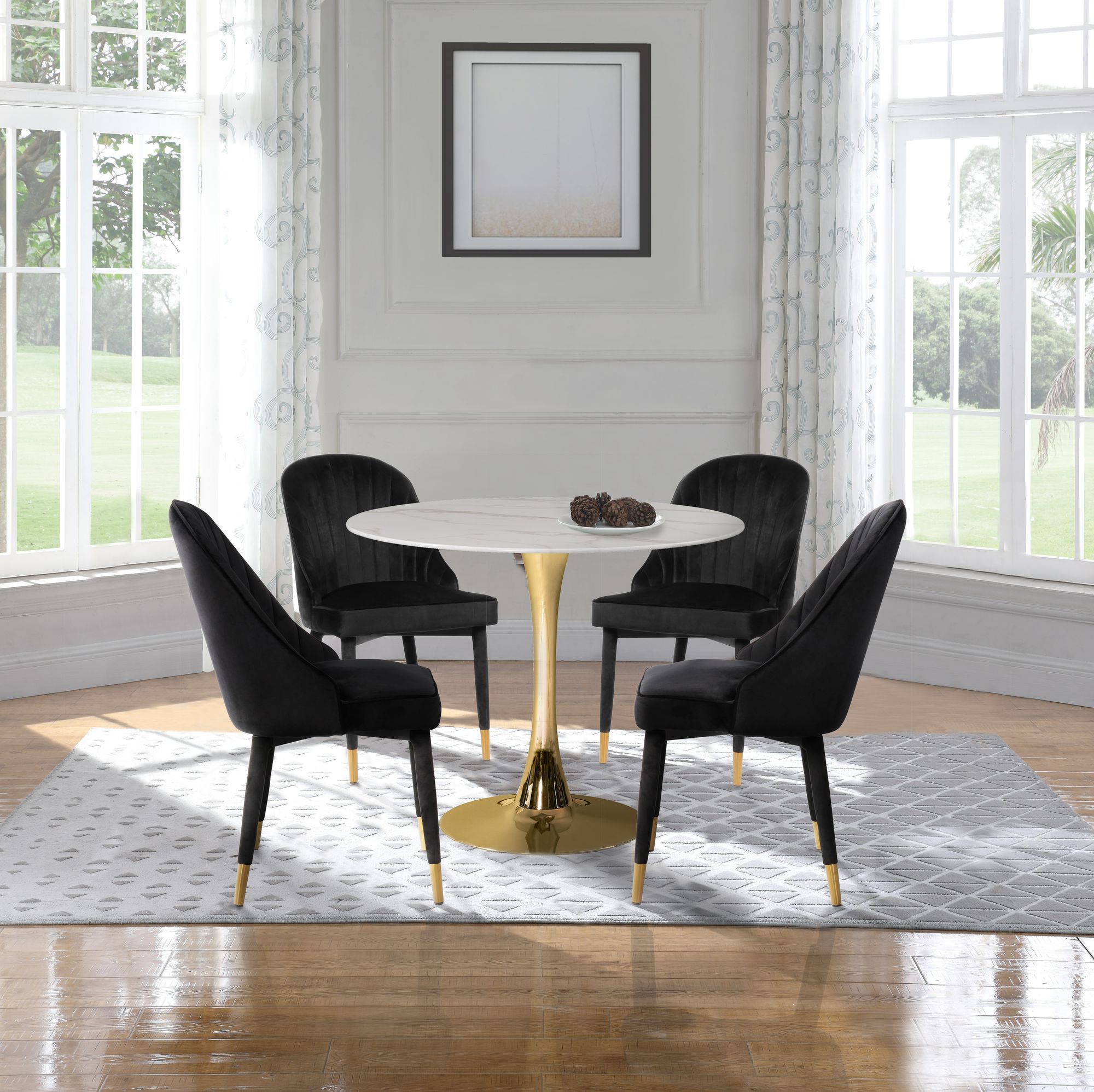 Belle Velvet Dining Chair